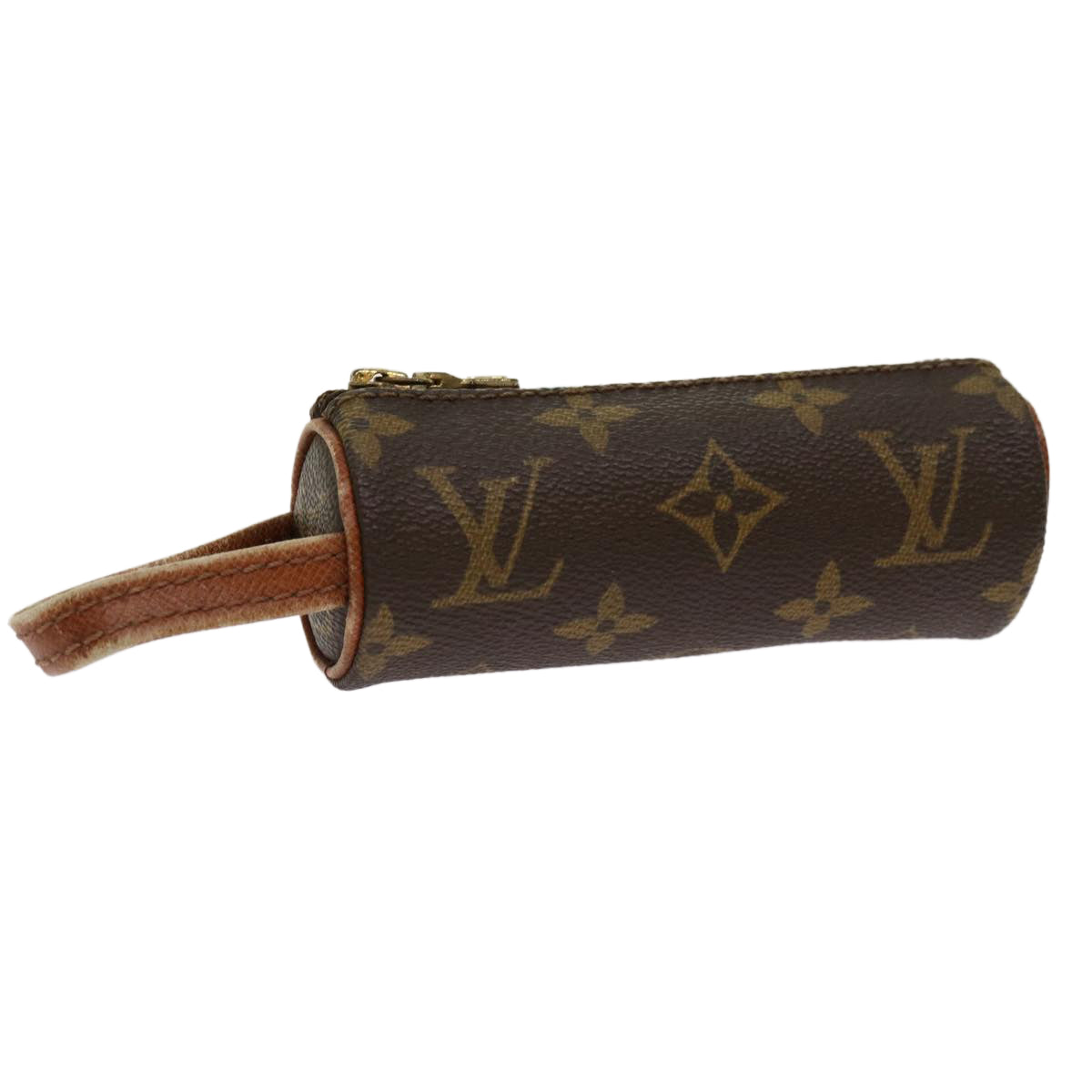 LOUIS VUITTON Monogram Etui 3 Ball de Golf Pouch M58249 LV 69813