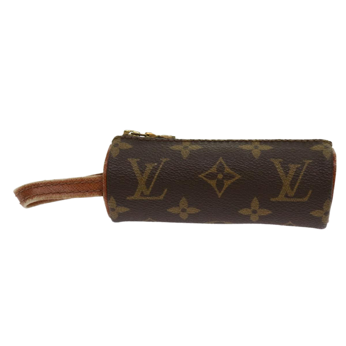 LOUIS VUITTON Monogram Etui 3 Ball de Golf Pouch M58249 LV 69813