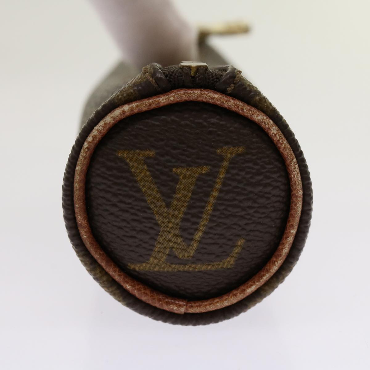 LOUIS VUITTON Monogram Etui 3 Ball de Golf Pouch M58249 LV 69813