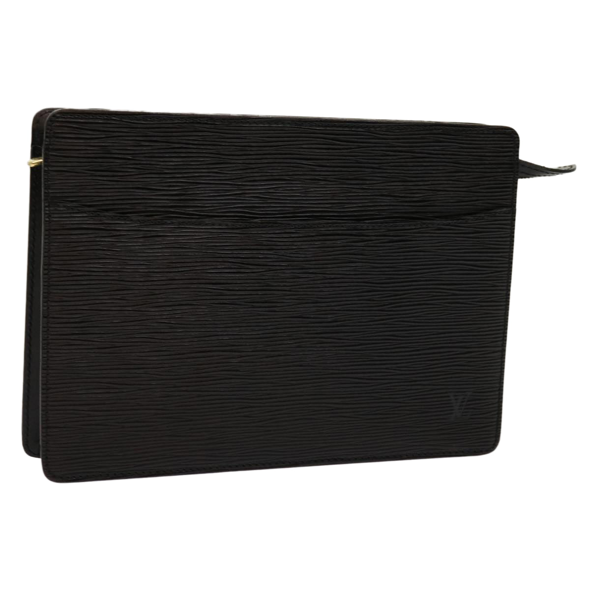LOUIS VUITTON Epi Pochette Homme Clutch Bag Black M52522 LV 69820
