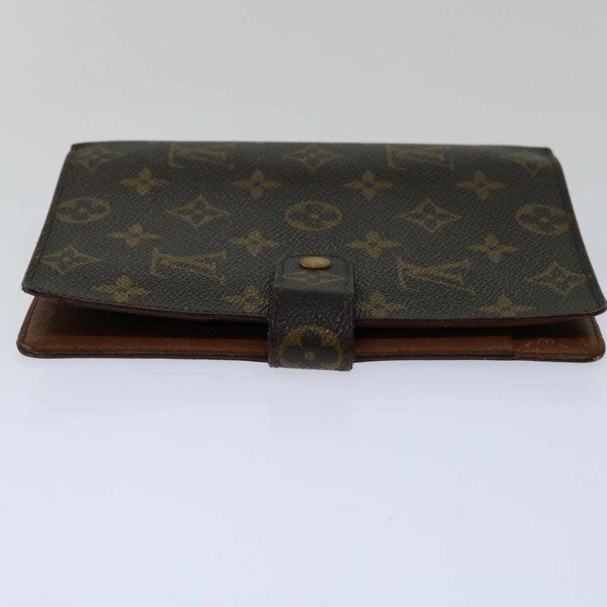 LOUIS VUITTON Monogram Agenda MM Day Planner Cover R20105 LV 69821
