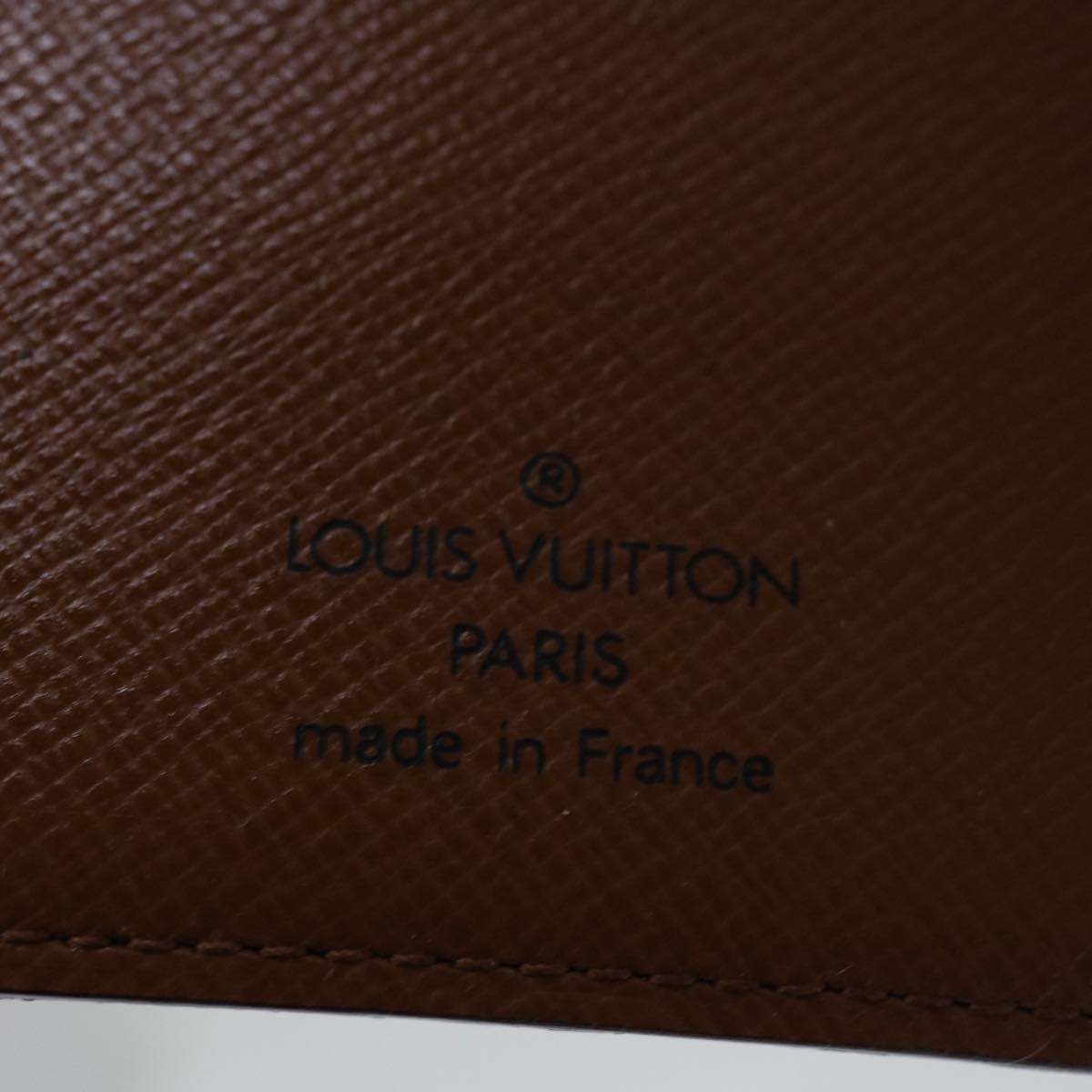 LOUIS VUITTON Monogram Agenda MM Day Planner Cover R20105 LV 69822