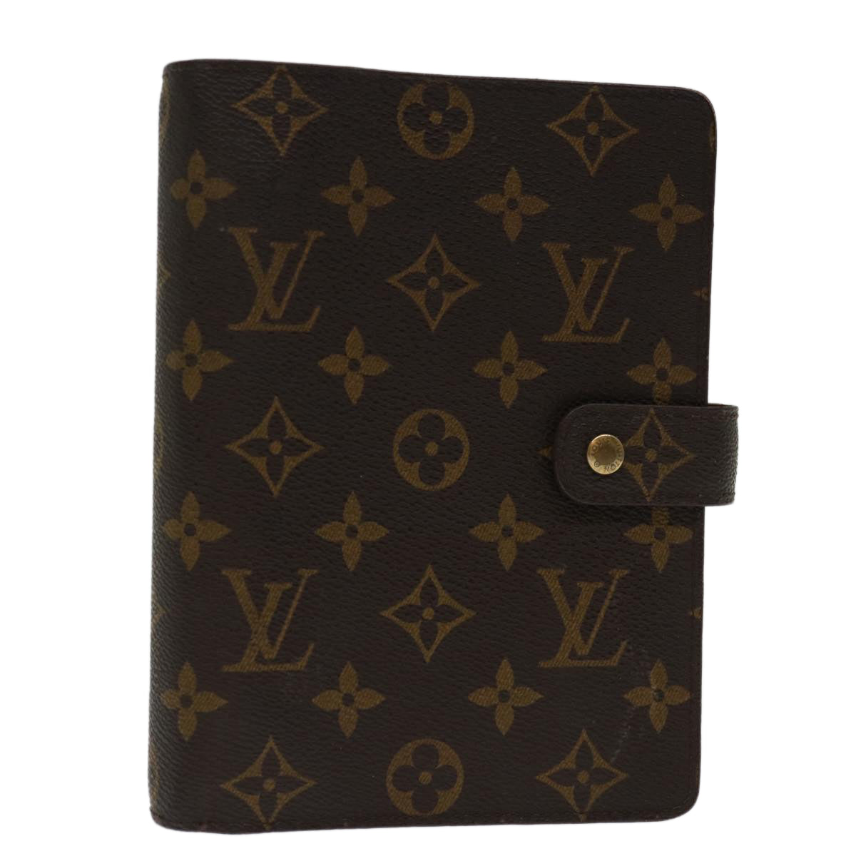 LOUIS VUITTON Monogram Agenda MM Day Planner Cover R20105 LV 69823