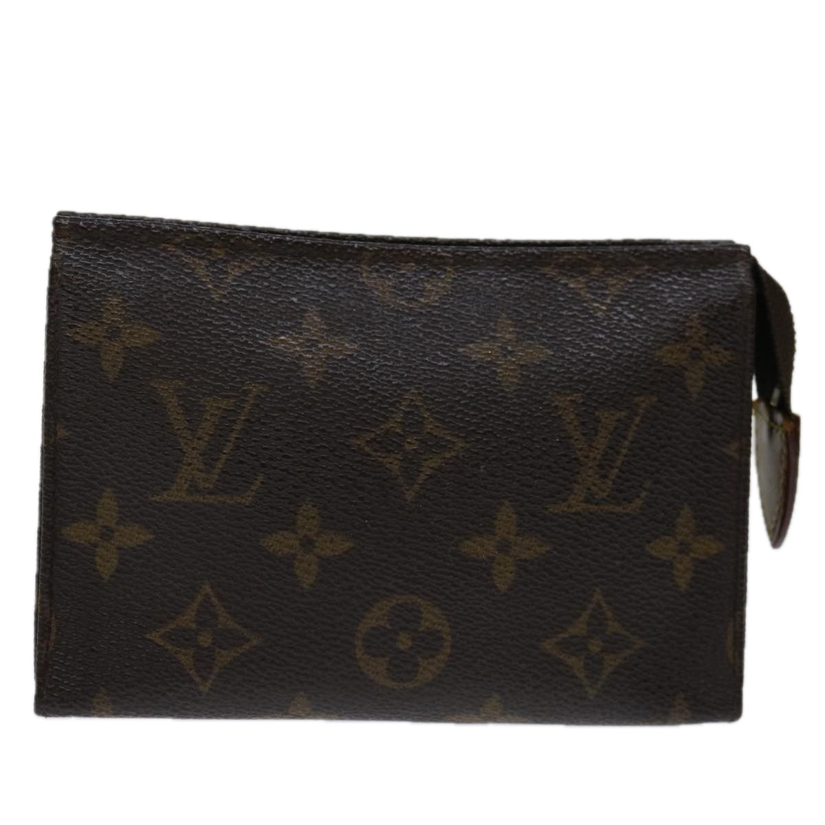 LOUIS VUITTON Monogram Poche Toilette 15 Pouch M47546 LV 69830