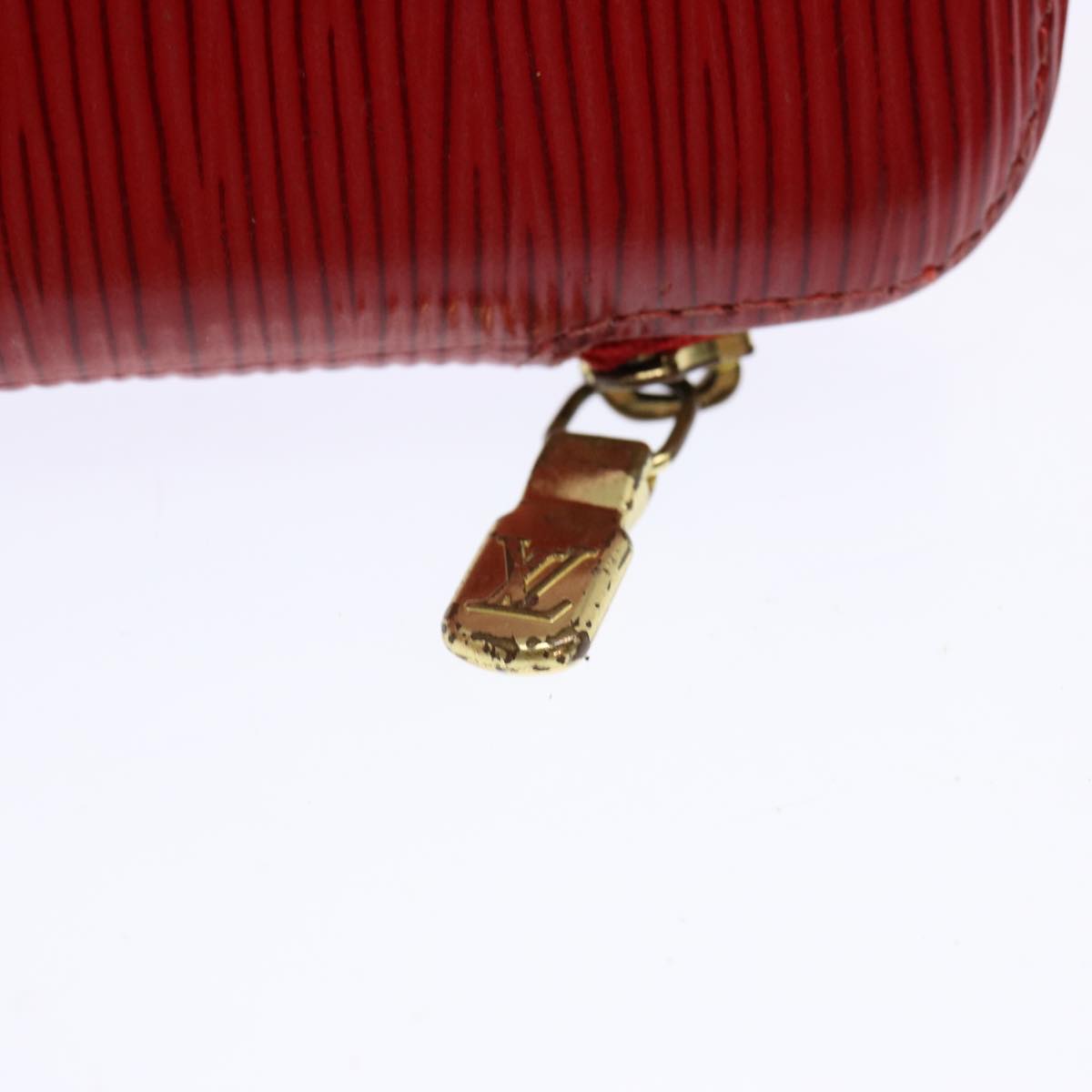 LOUIS VUITTON Epi Agenda Geode Wallet Red M63877 LV 69833