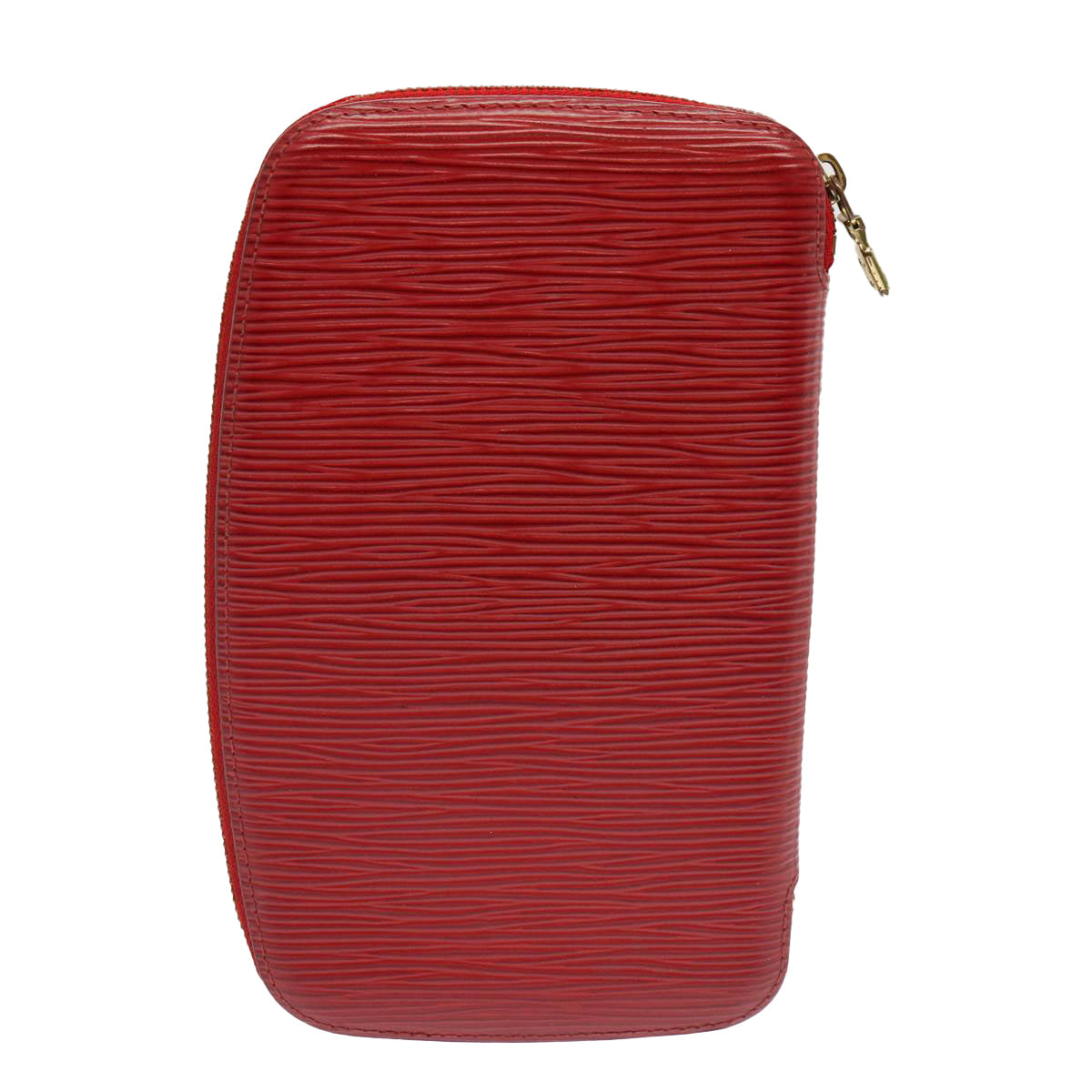 LOUIS VUITTON Epi Agenda Geode Wallet Red M63877 LV 69833