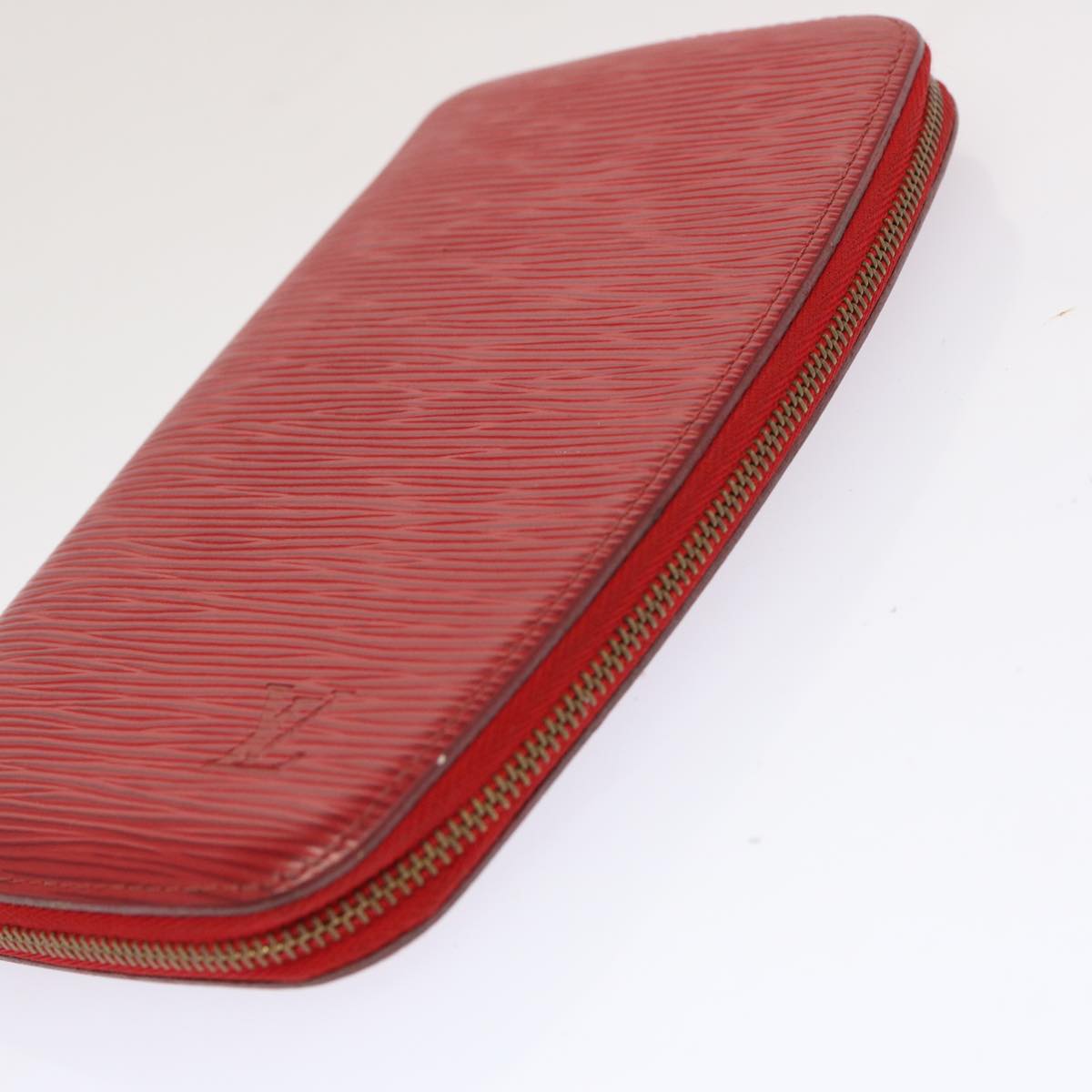 LOUIS VUITTON Epi Agenda Geode Wallet Red M63877 LV 69833