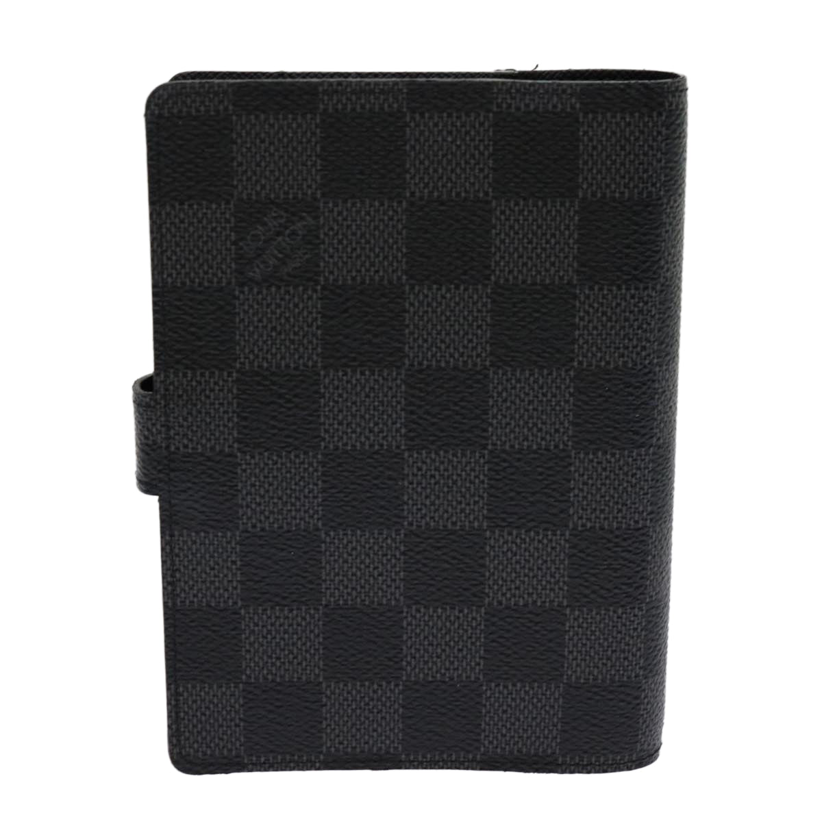 LOUIS VUITTON Damier Graphite Agenda PM Day Planner Cover R21130 LV 69839