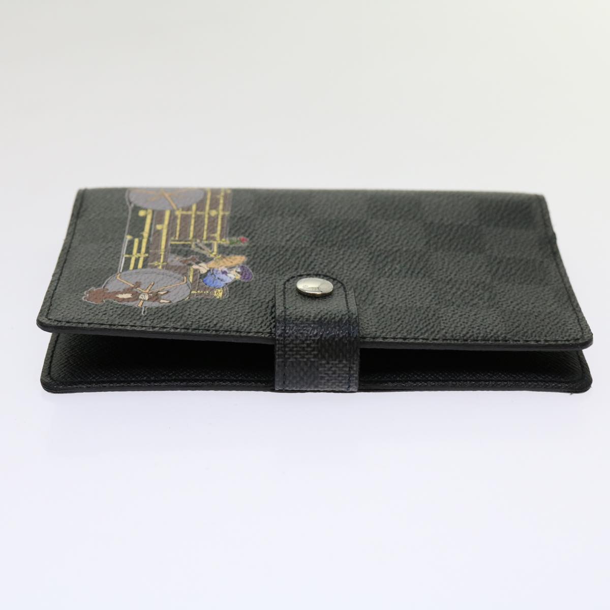 LOUIS VUITTON Damier Graphite Agenda PM Day Planner Cover R21130 LV 69839