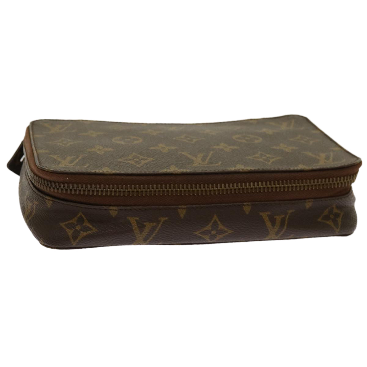 LOUIS VUITTON Monogram Pochette Monte Carlo Jewelry Box M47350 LV 69840
