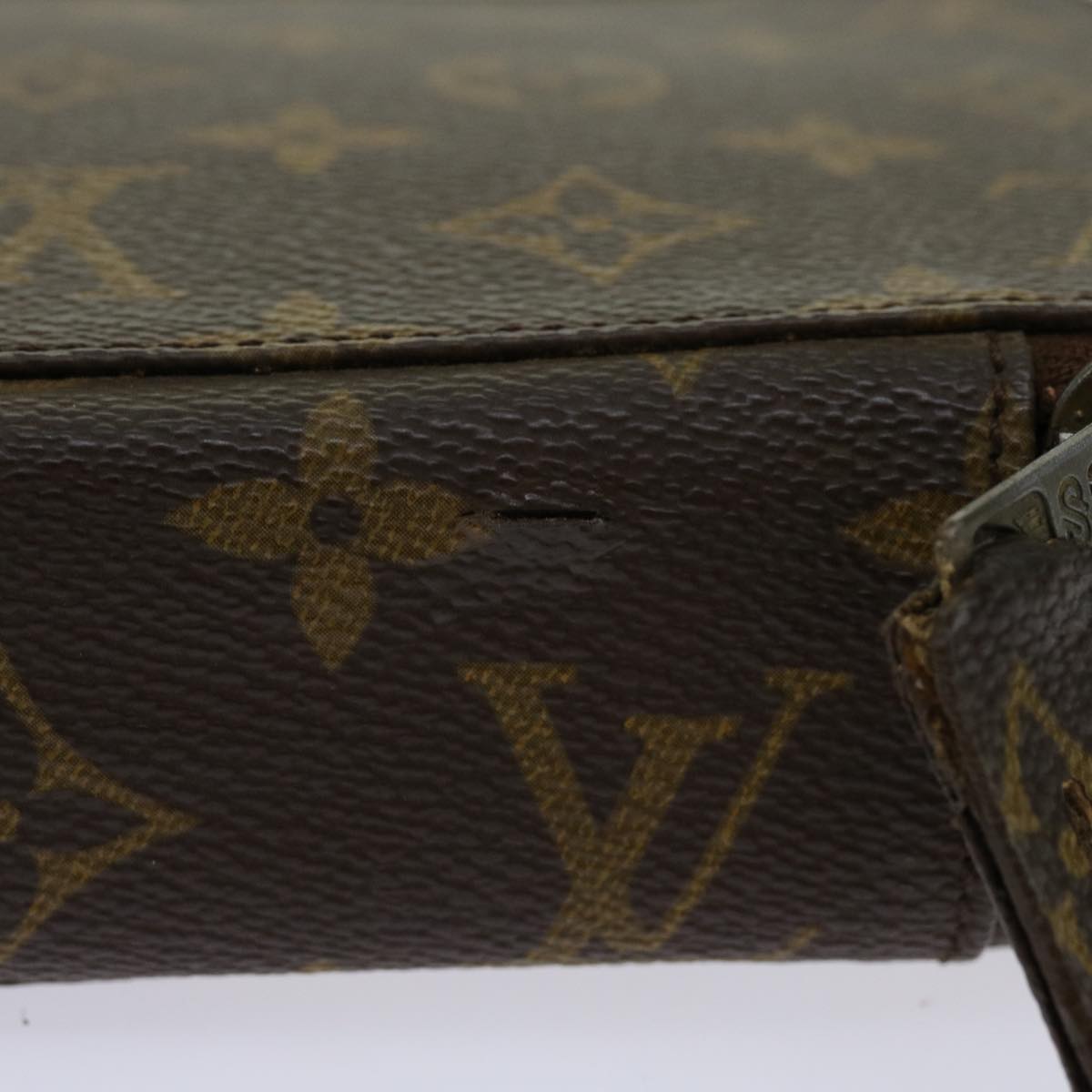 LOUIS VUITTON Monogram Pochette Monte Carlo Jewelry Box M47350 LV 69840