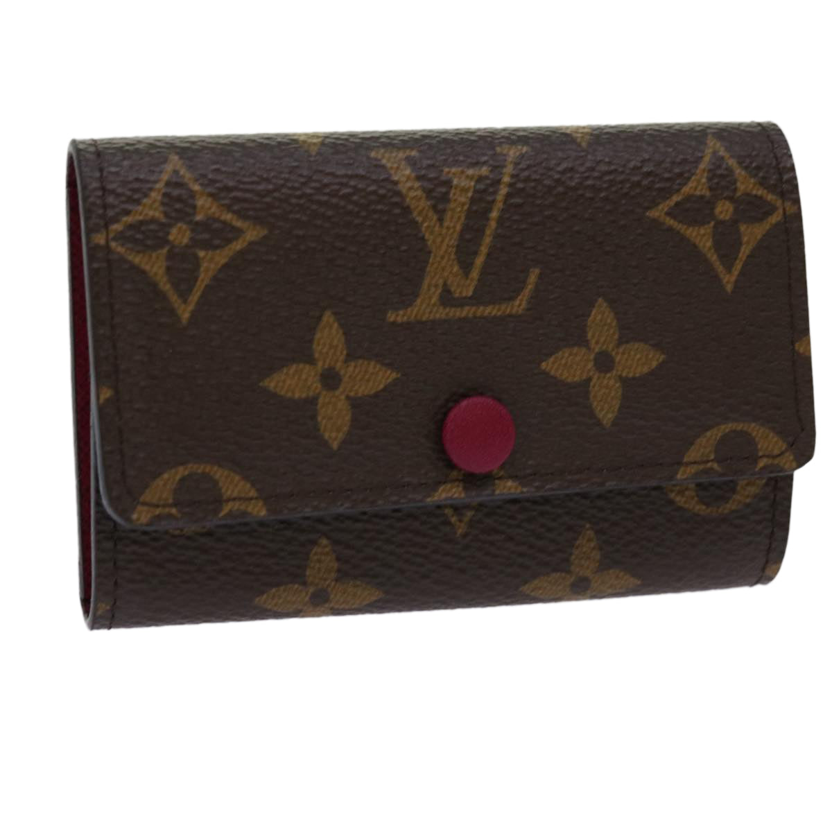 LOUIS VUITTON Monogram Multicles 6 Key Case Fuchsia M60701 LV 69852A
