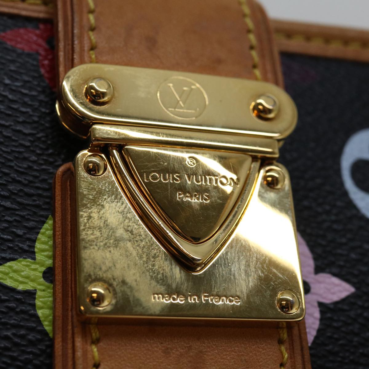 LOUIS VUITTON Monogram Multicolor Shirley Shoulder Bag Black M40050 69858A