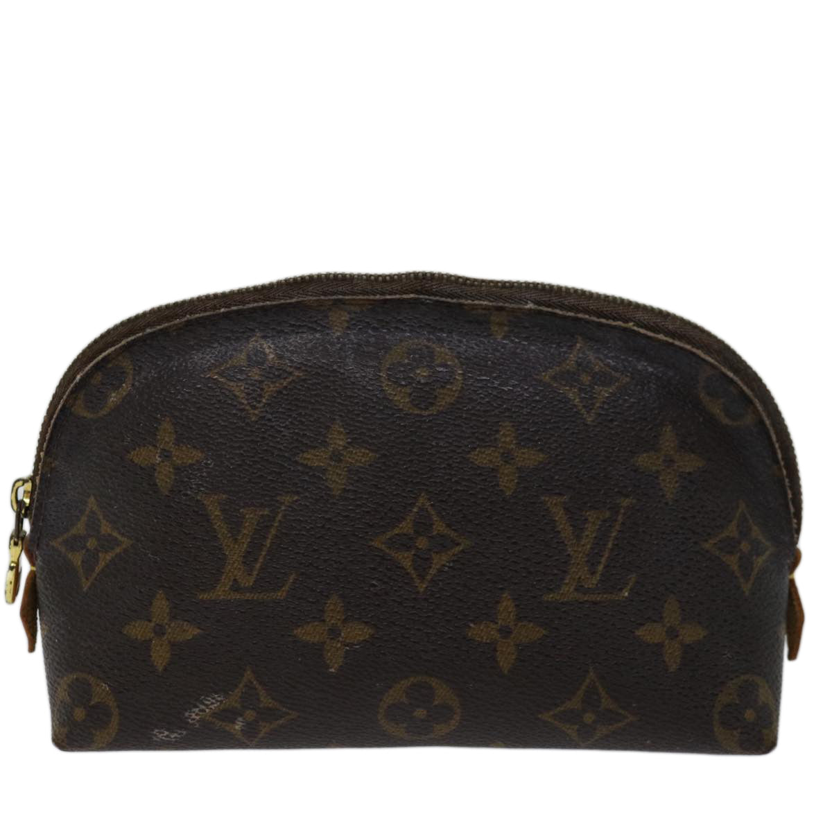 LOUIS VUITTON Monogram Pochette Cosmetic PM Cosmetic Pouch M47515 LV 69862