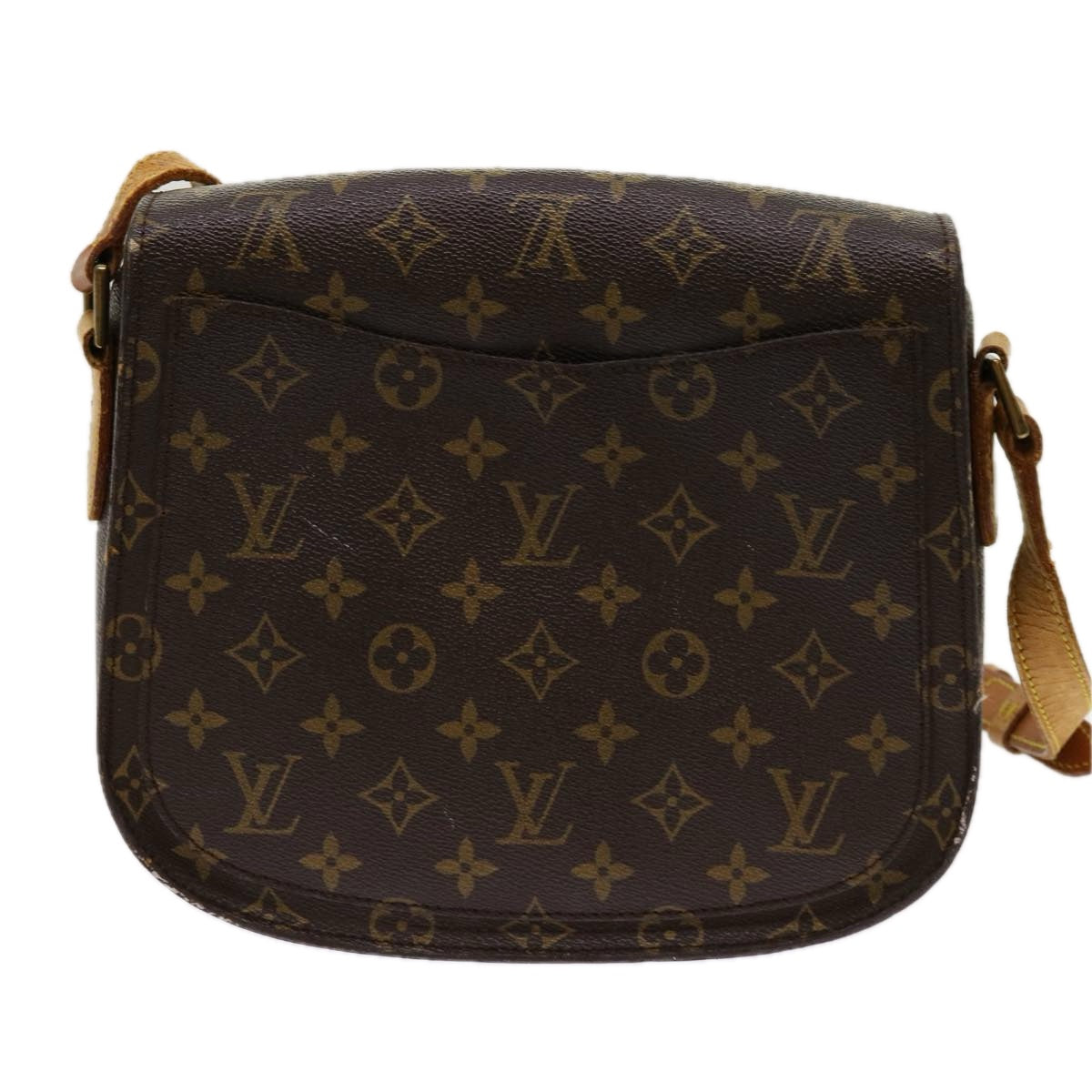 LOUIS VUITTON Monogram Saint Cloud GM Shoulder Bag M51242 LV 69869