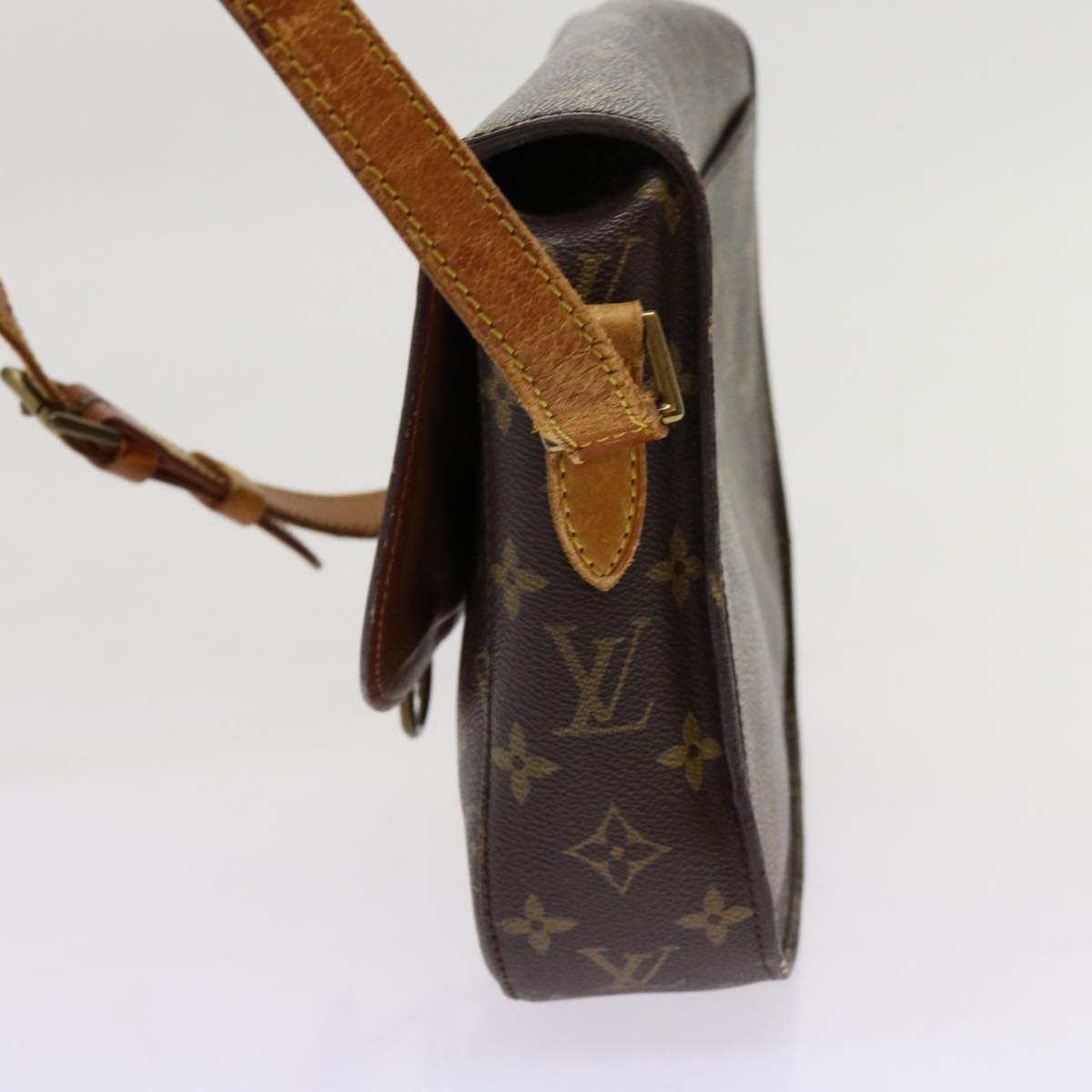 LOUIS VUITTON Monogram Saint Cloud GM Shoulder Bag M51242 LV 69869