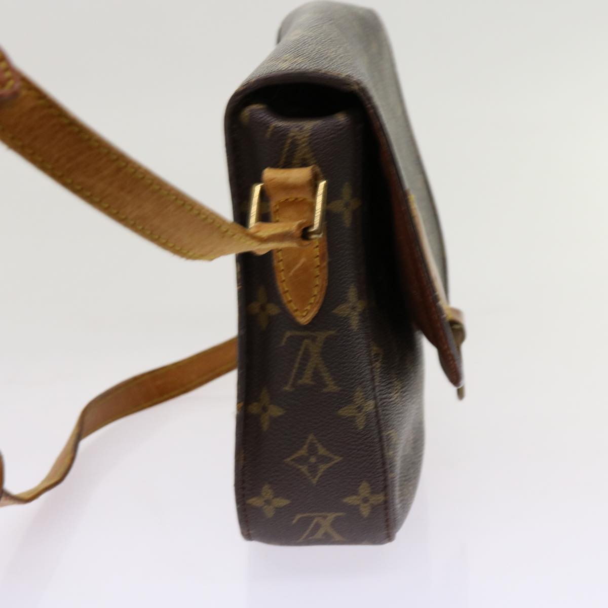 LOUIS VUITTON Monogram Saint Cloud GM Shoulder Bag M51242 LV 69869