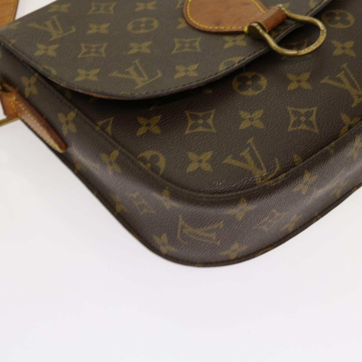 LOUIS VUITTON Monogram Saint Cloud GM Shoulder Bag M51242 LV 69870
