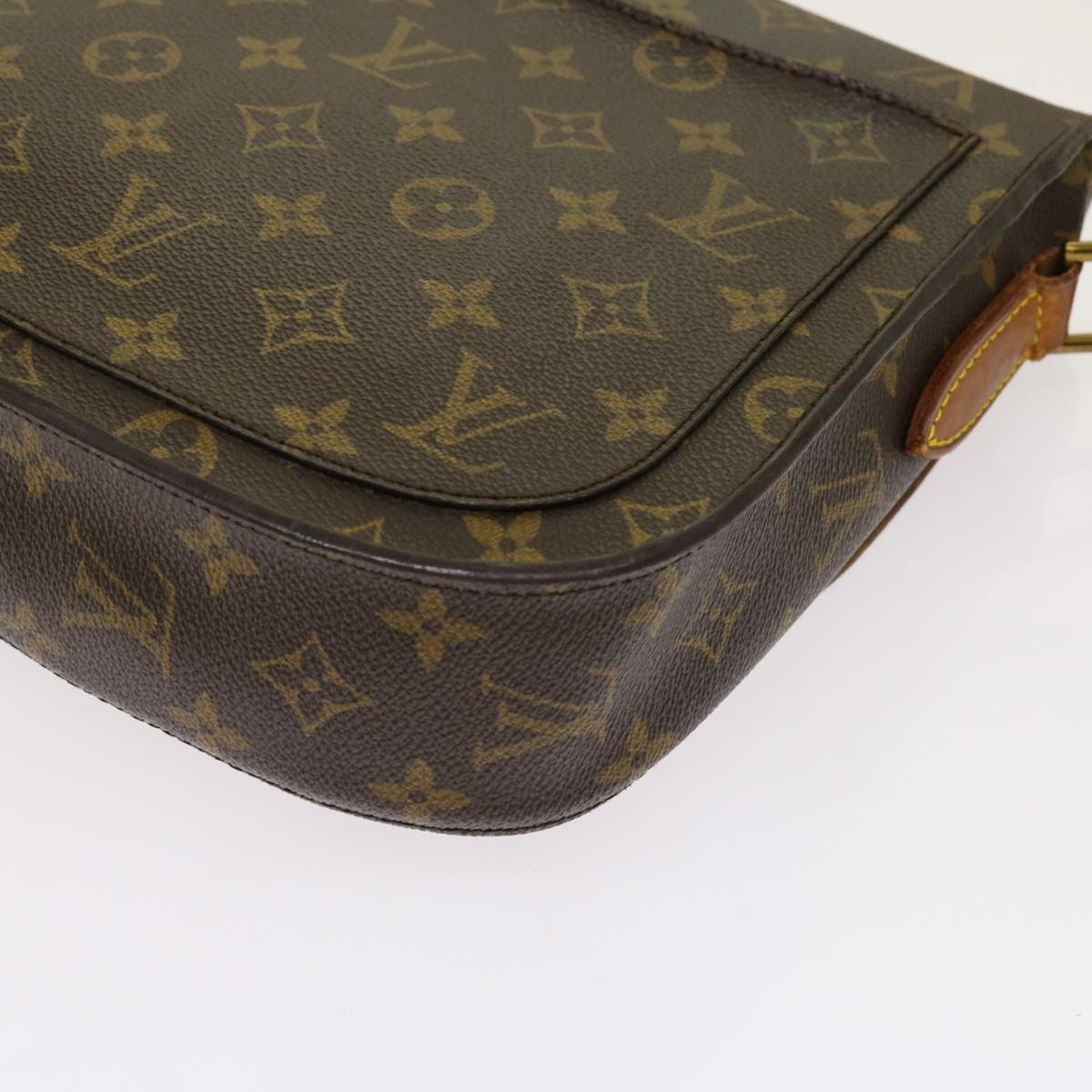 LOUIS VUITTON Monogram Saint Cloud GM Shoulder Bag M51242 LV 69870