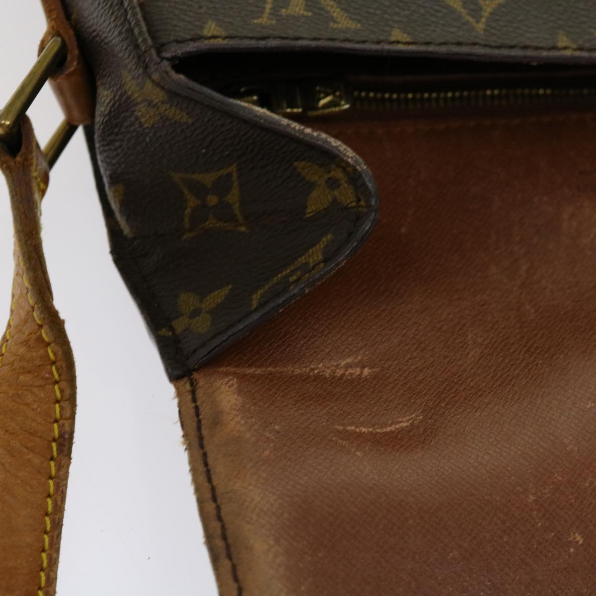 LOUIS VUITTON Monogram Saint Cloud GM Shoulder Bag M51242 LV 69870