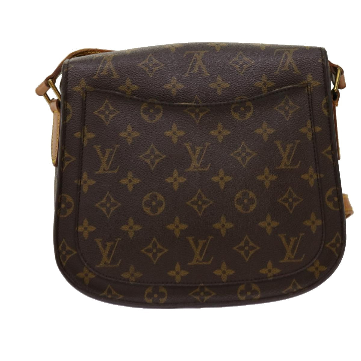 LOUIS VUITTON Monogram Saint Cloud GM Shoulder Bag M51242 LV 69870