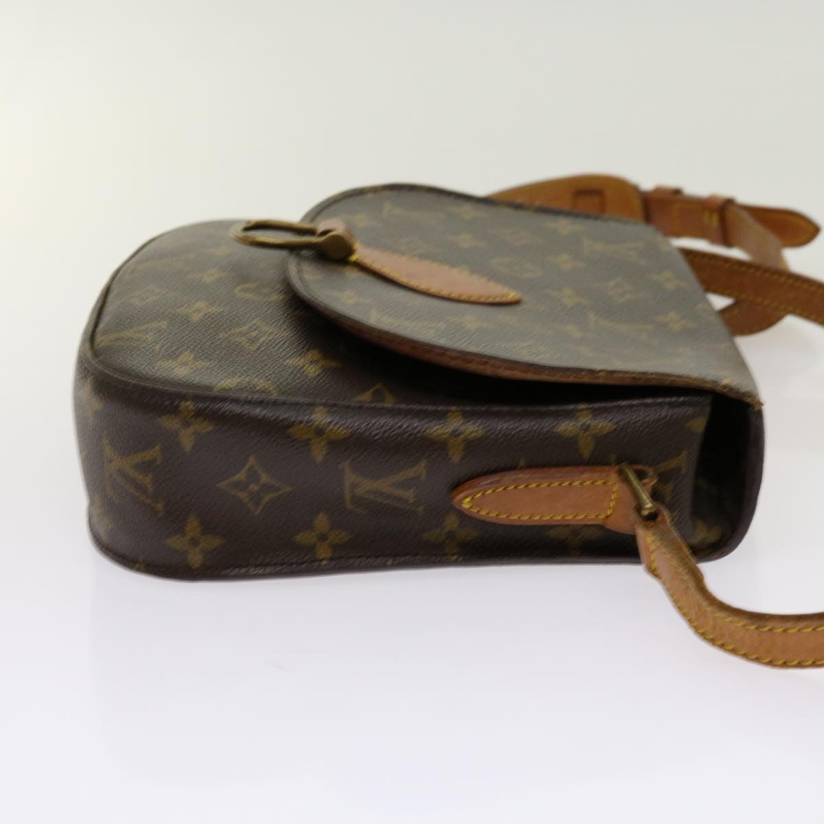 LOUIS VUITTON Monogram Saint Cloud GM Shoulder Bag M51242 LV 69870