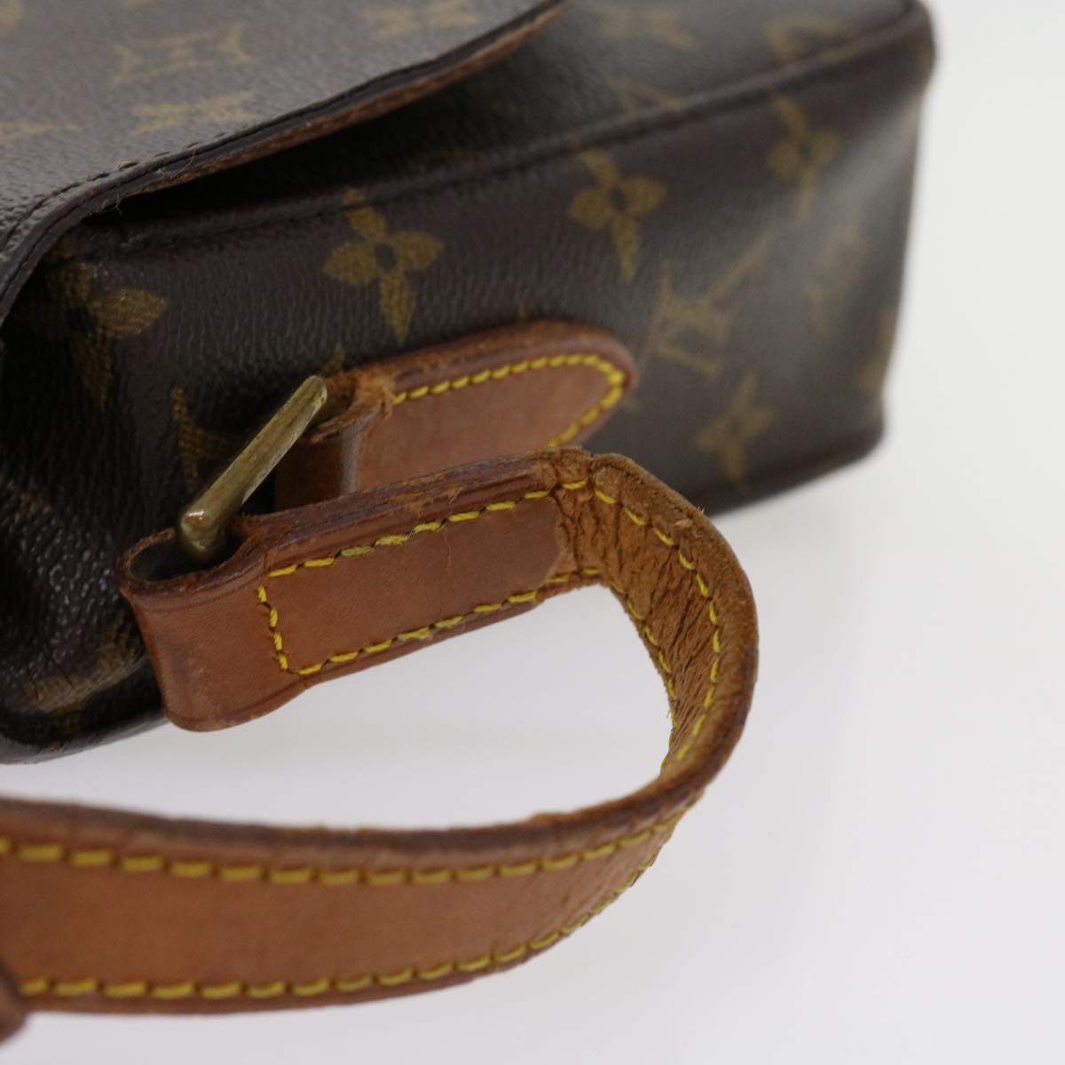 LOUIS VUITTON Monogram Saint Cloud GM Shoulder Bag M51242 LV 69870