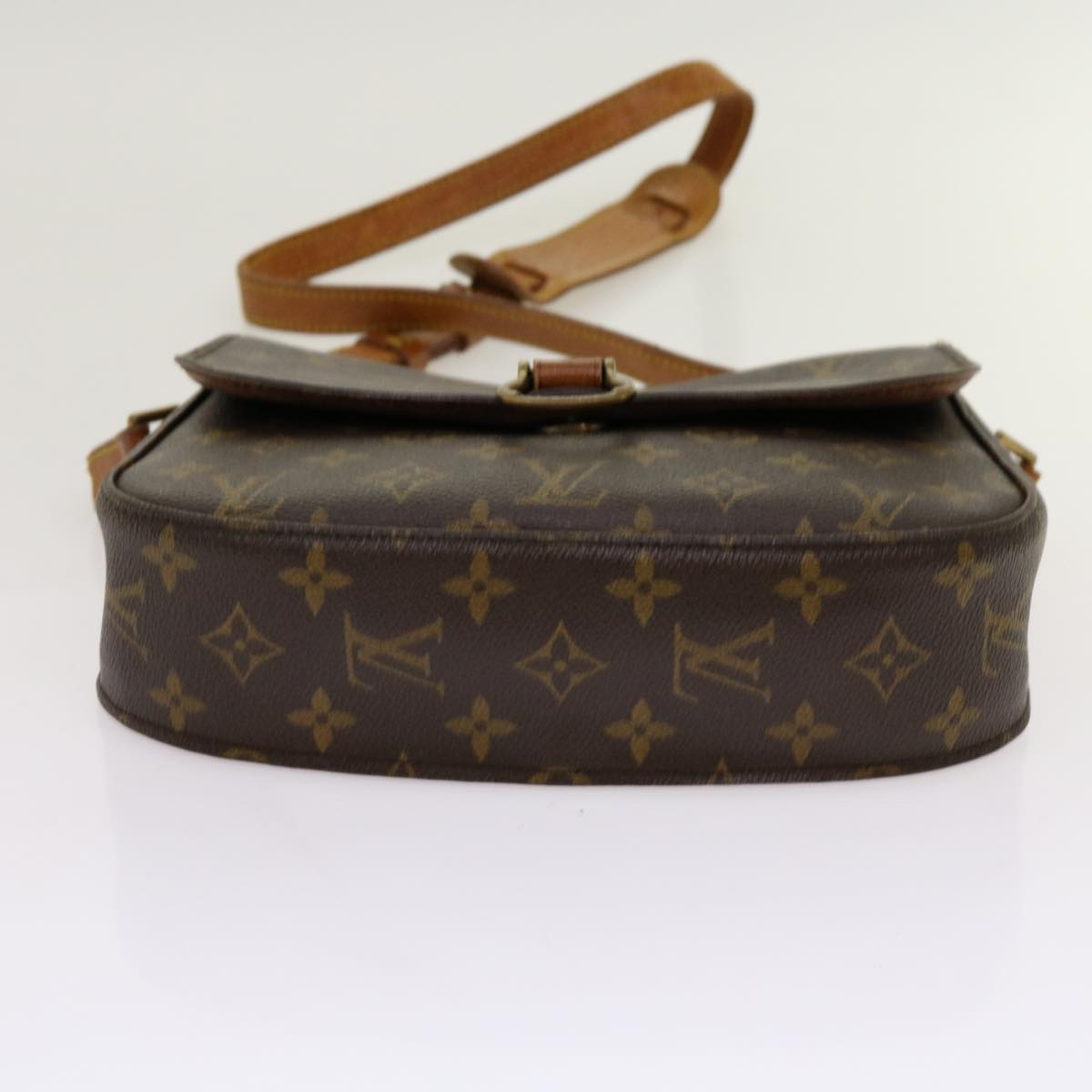 LOUIS VUITTON Monogram Saint Cloud GM Shoulder Bag M51242 LV 69870