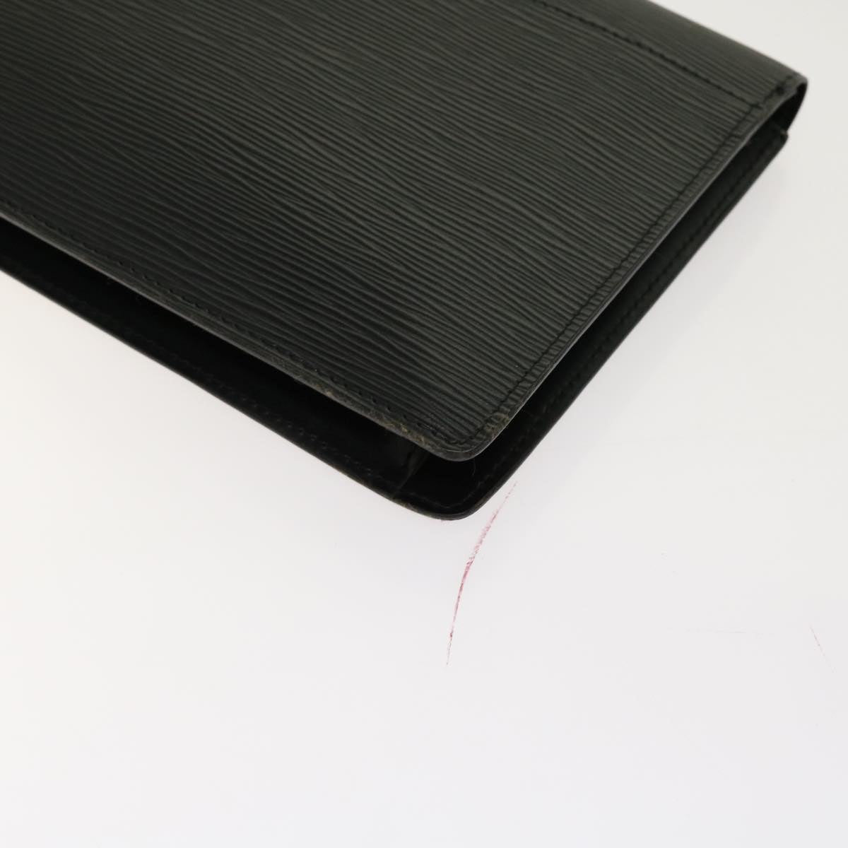 LOUIS VUITTON Epi Montaigne 27 Clutch Bag Black M52652 LV 69871