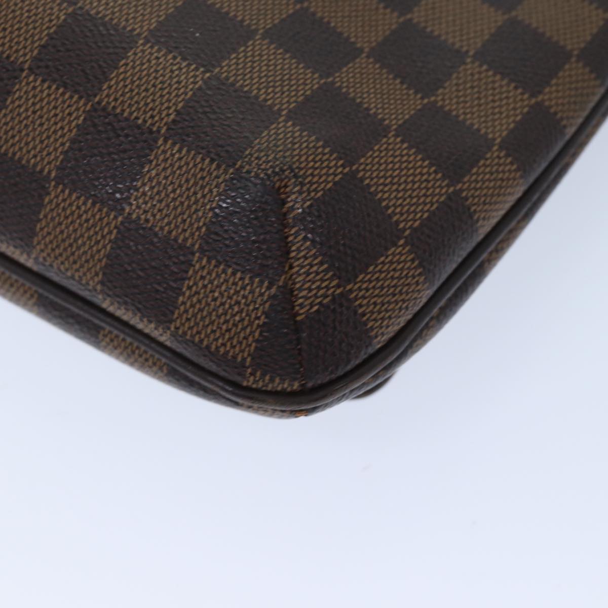 LOUIS VUITTON Damier Ebene Musette Tango Shoulder Bag N51301 LV 69876