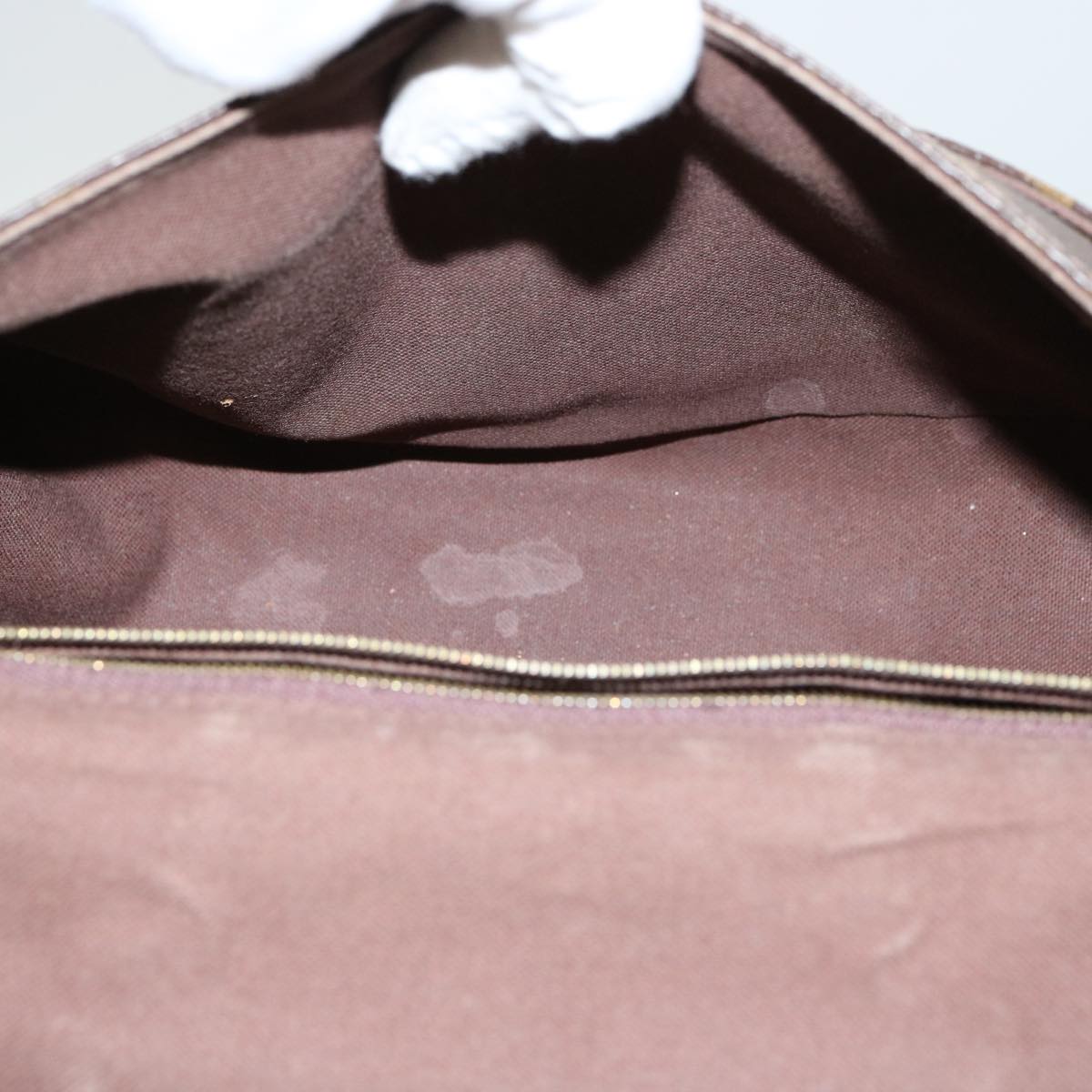 LOUIS VUITTON Monogram Menilmontant PM Shoulder Bag M40474 LV 69878