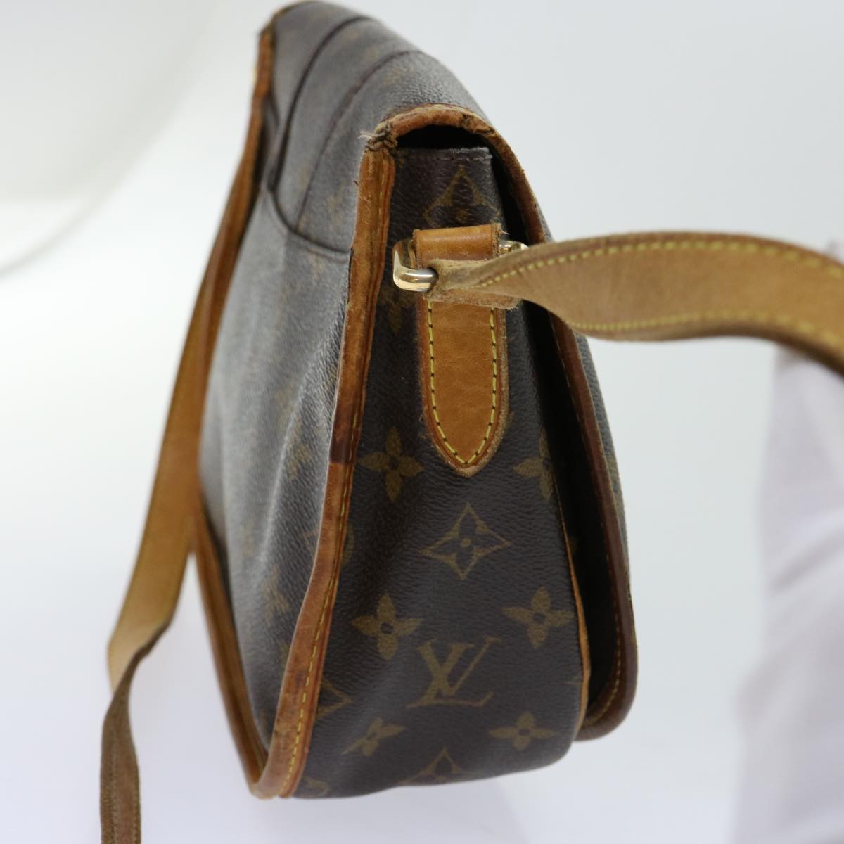 LOUIS VUITTON Monogram Menilmontant PM Shoulder Bag M40474 LV 69878