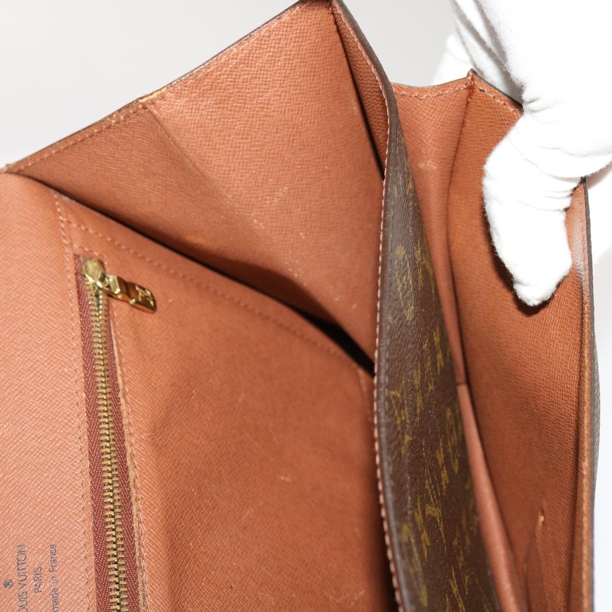 LOUIS VUITTON Monogram Monceau 28 Hand Bag 2way M51185 LV 69888