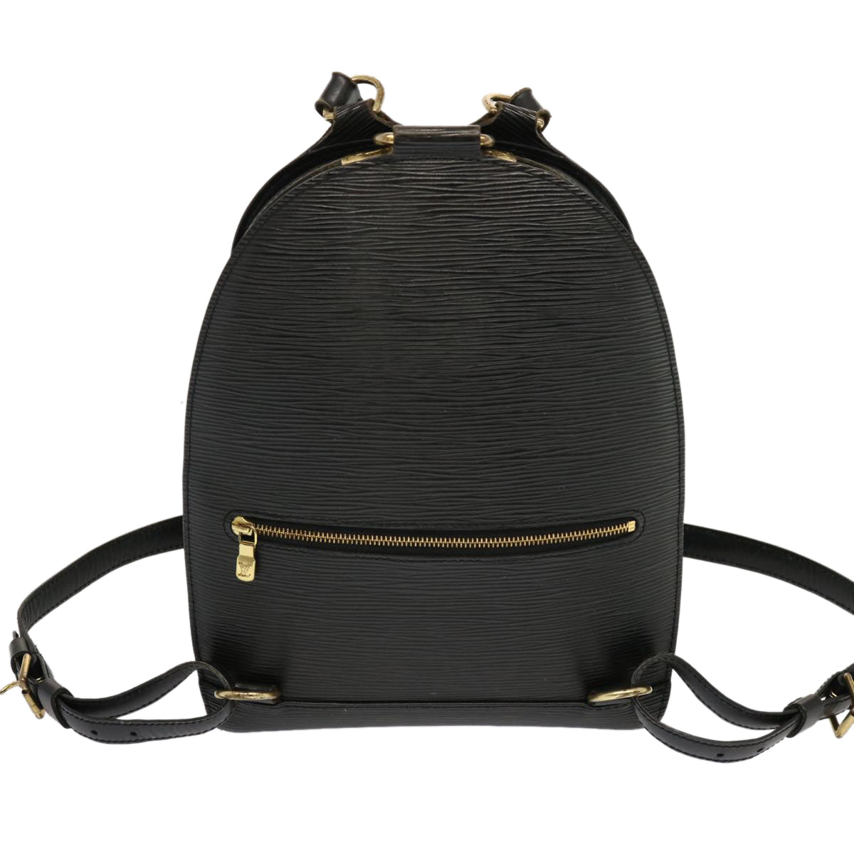 LOUIS VUITTON Epi Mabillon Backpack Black M52232 LV 69892