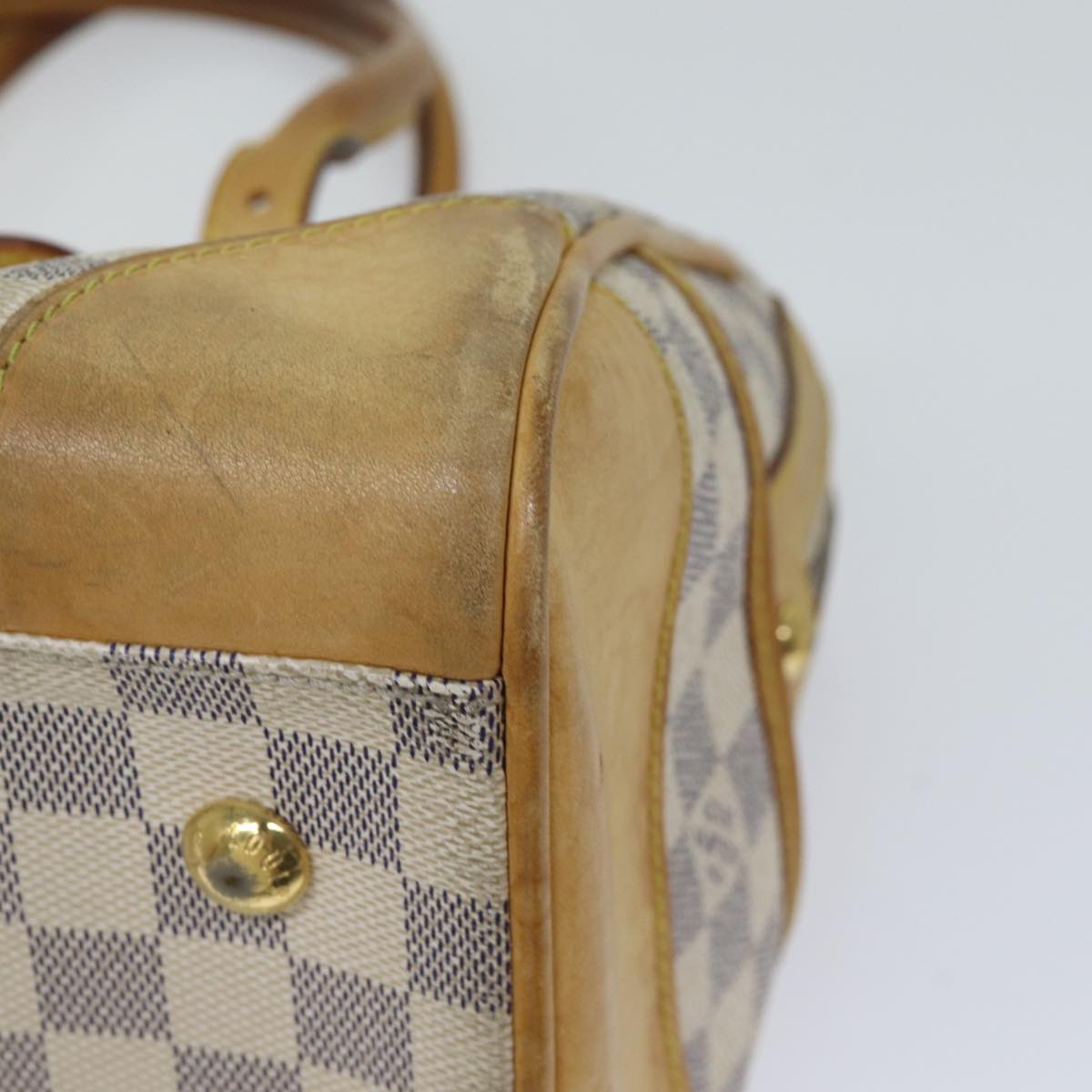 LOUIS VUITTON Damier Azur Berkeley Hand Bag N52001 LV 69902
