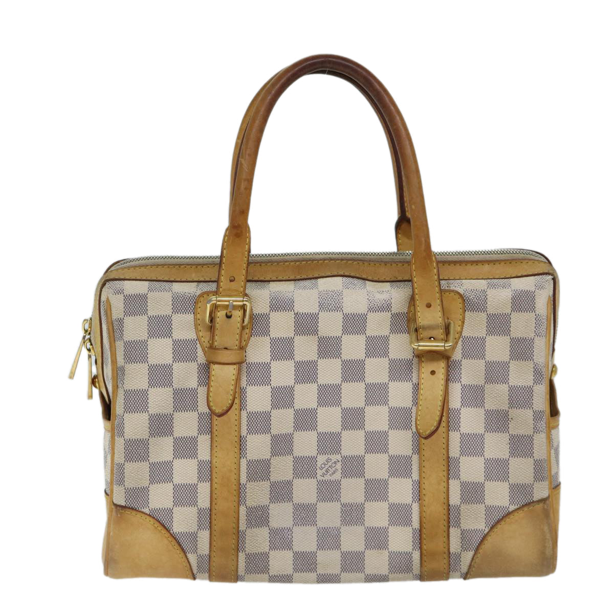 LOUIS VUITTON Damier Azur Berkeley Hand Bag N52001 LV 69902