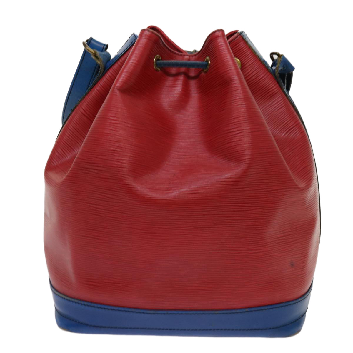 LOUIS VUITTON Epi Noe Shoulder Bag Bicolor Red Blue M44084 LV 69903