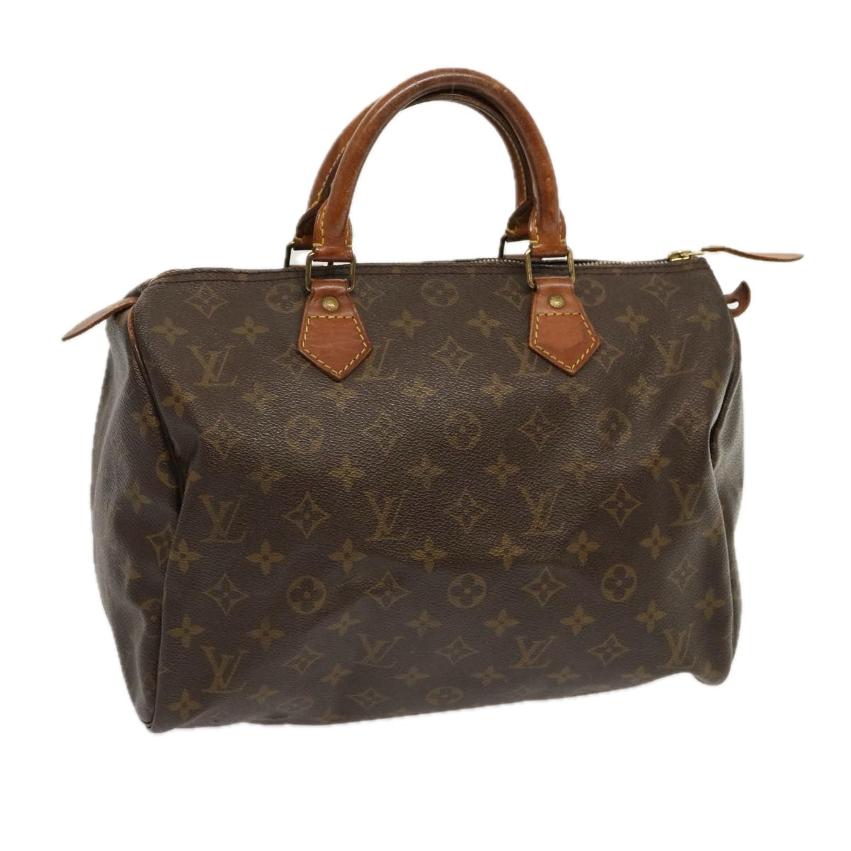LOUIS VUITTON Monogram Speedy 30 Hand Bag M41526 LV 69906