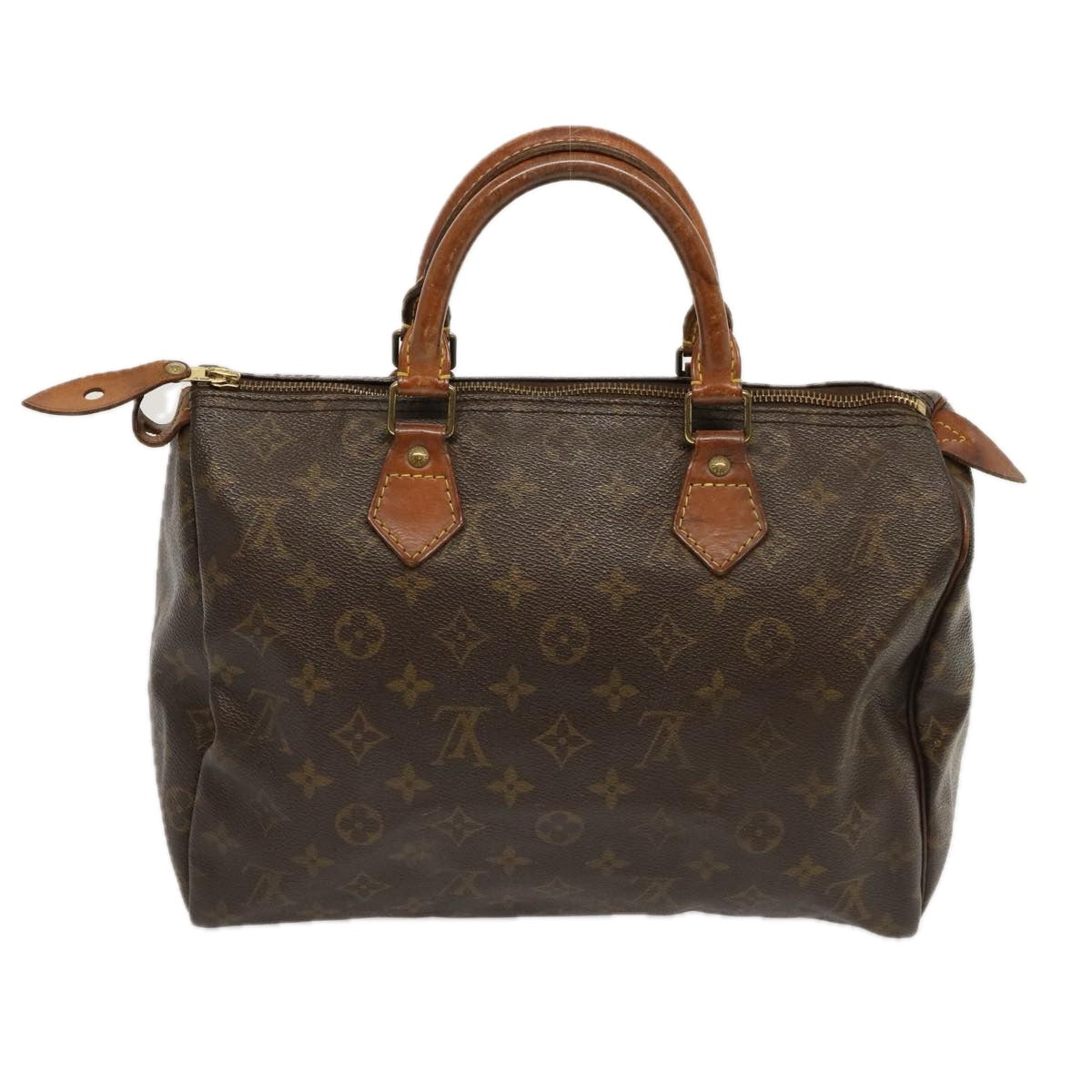LOUIS VUITTON Monogram Speedy 30 Hand Bag M41526 LV 69906