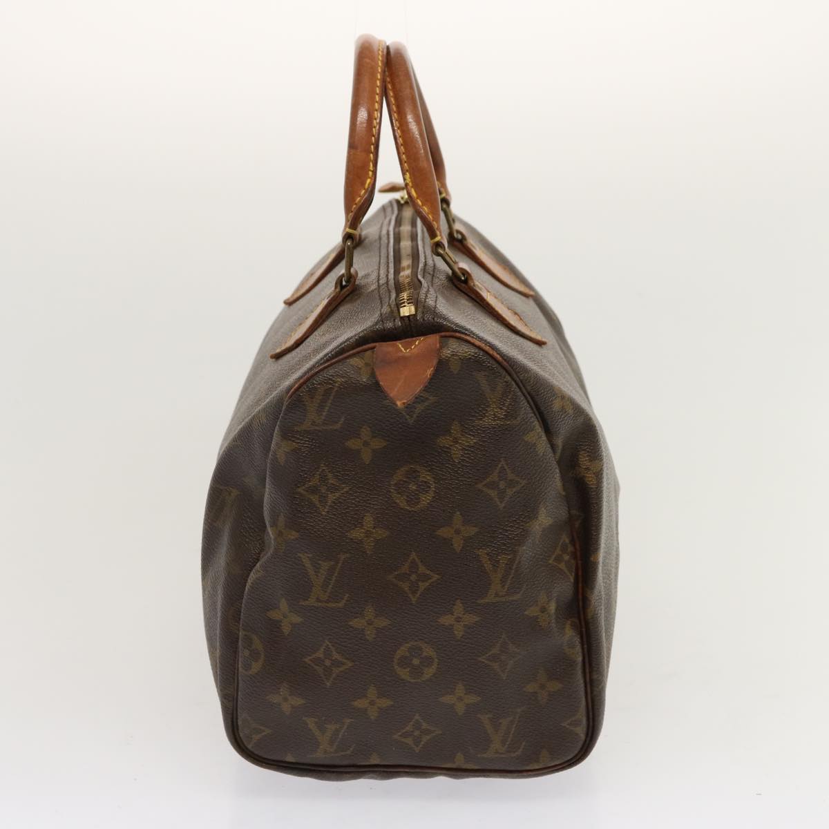 LOUIS VUITTON Monogram Speedy 30 Hand Bag M41526 LV 69906