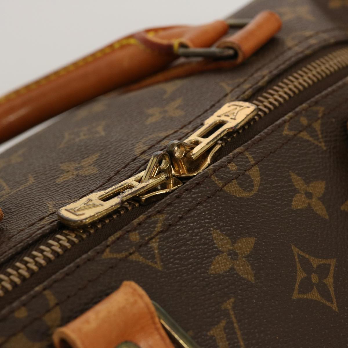 LOUIS VUITTON Monogram Keepall 50 Boston Bag M41426 LV 69915