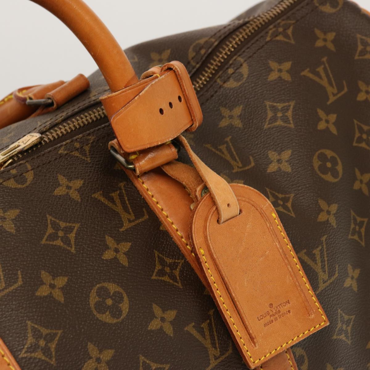 LOUIS VUITTON Monogram Keepall 50 Boston Bag M41426 LV 69915