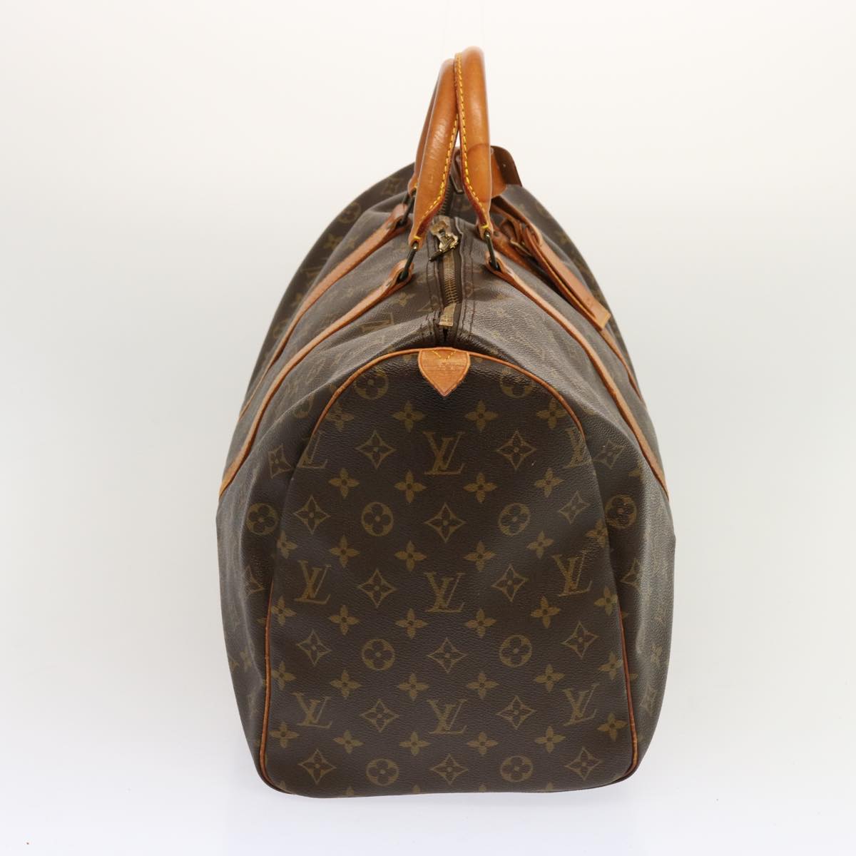 LOUIS VUITTON Monogram Keepall 50 Boston Bag M41426 LV 69915