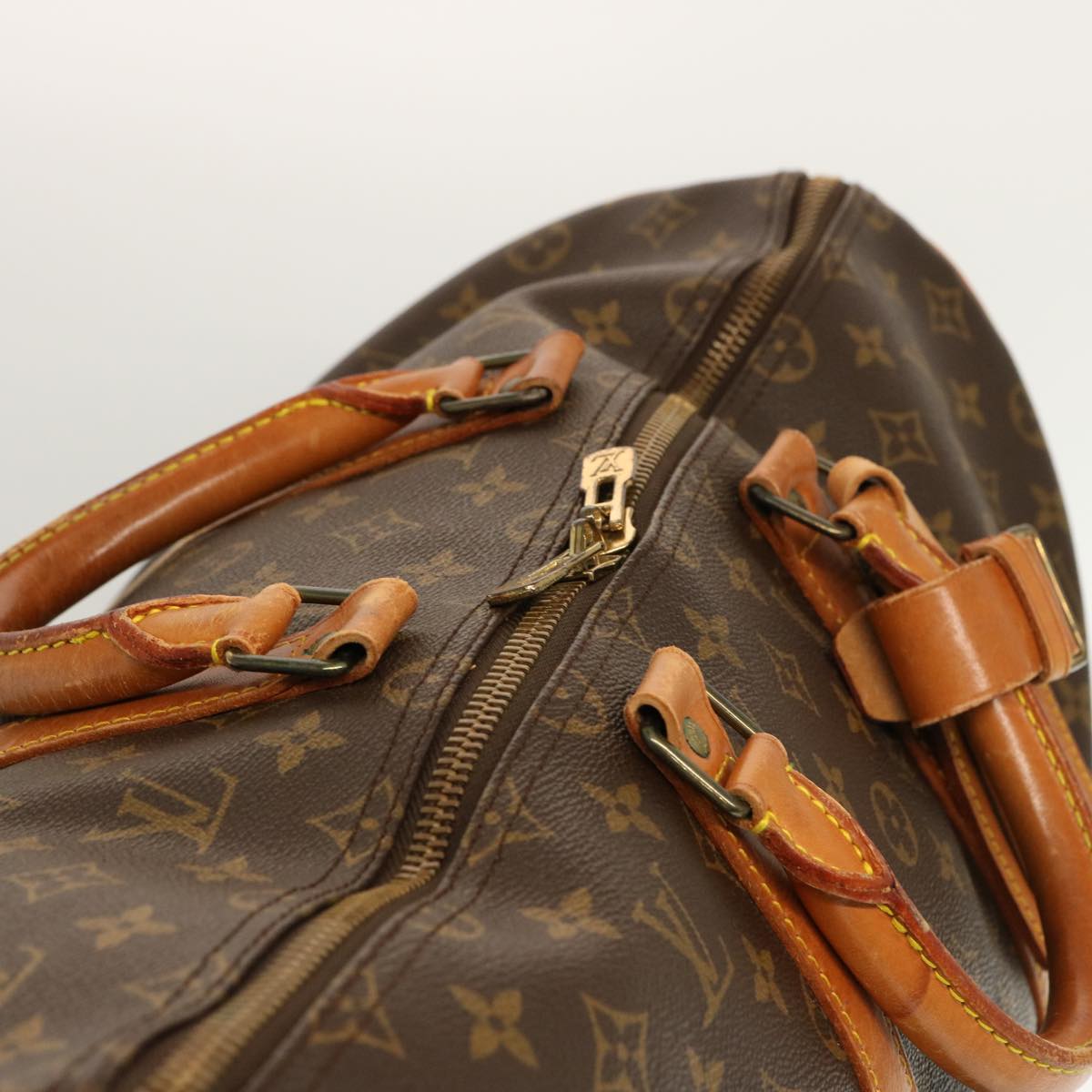 LOUIS VUITTON Monogram Keepall 50 Boston Bag M41426 LV 69915