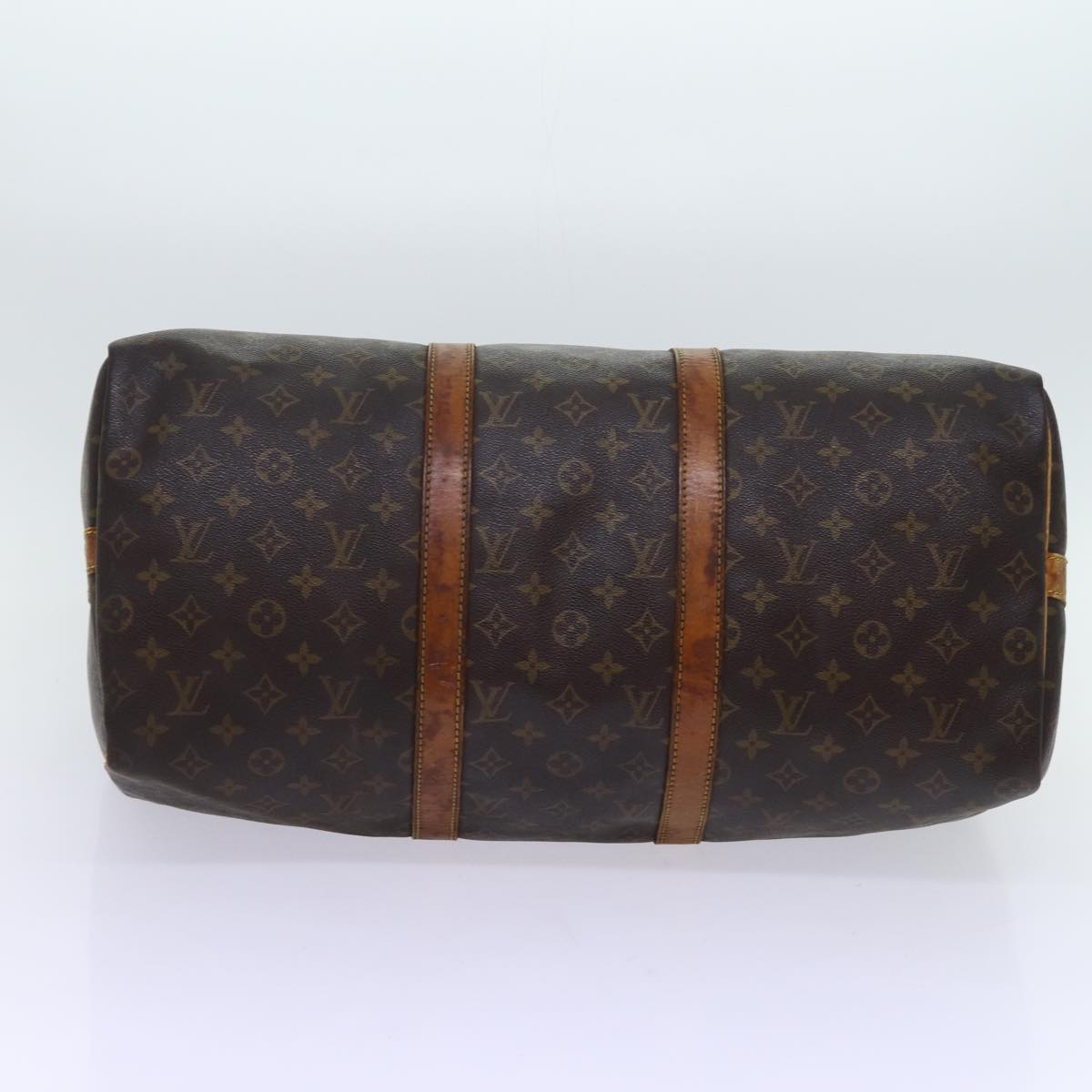 LOUIS VUITTON Monogram Keepall Bandouliere 50 Boston Bag M41416 LV 69916
