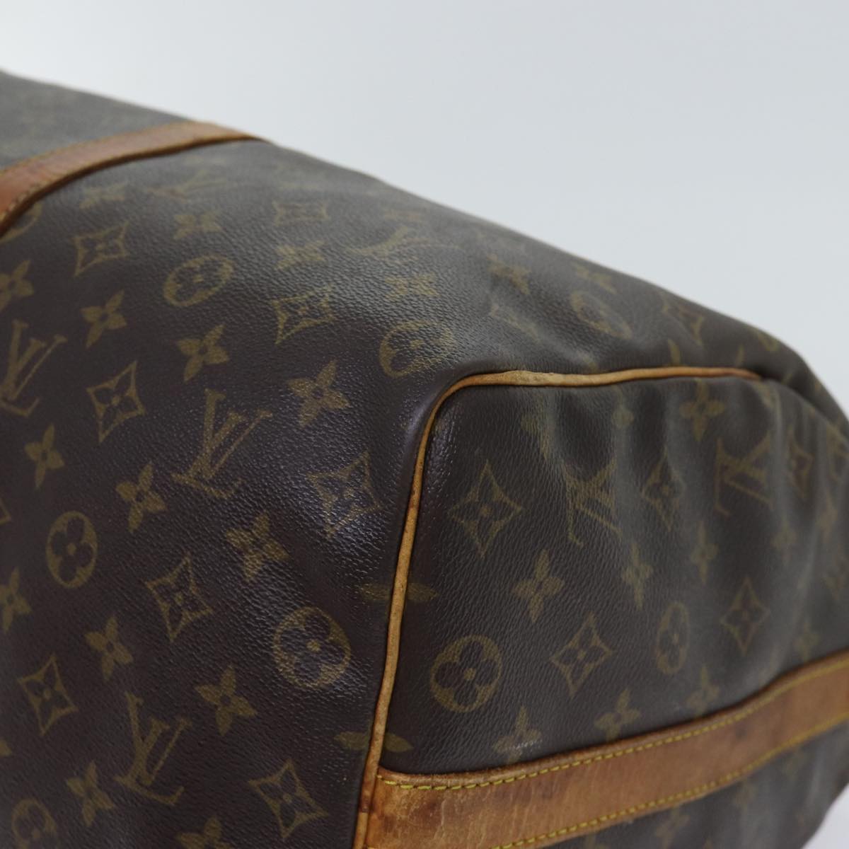 LOUIS VUITTON Monogram Keepall Bandouliere 50 Boston Bag M41416 LV 69916