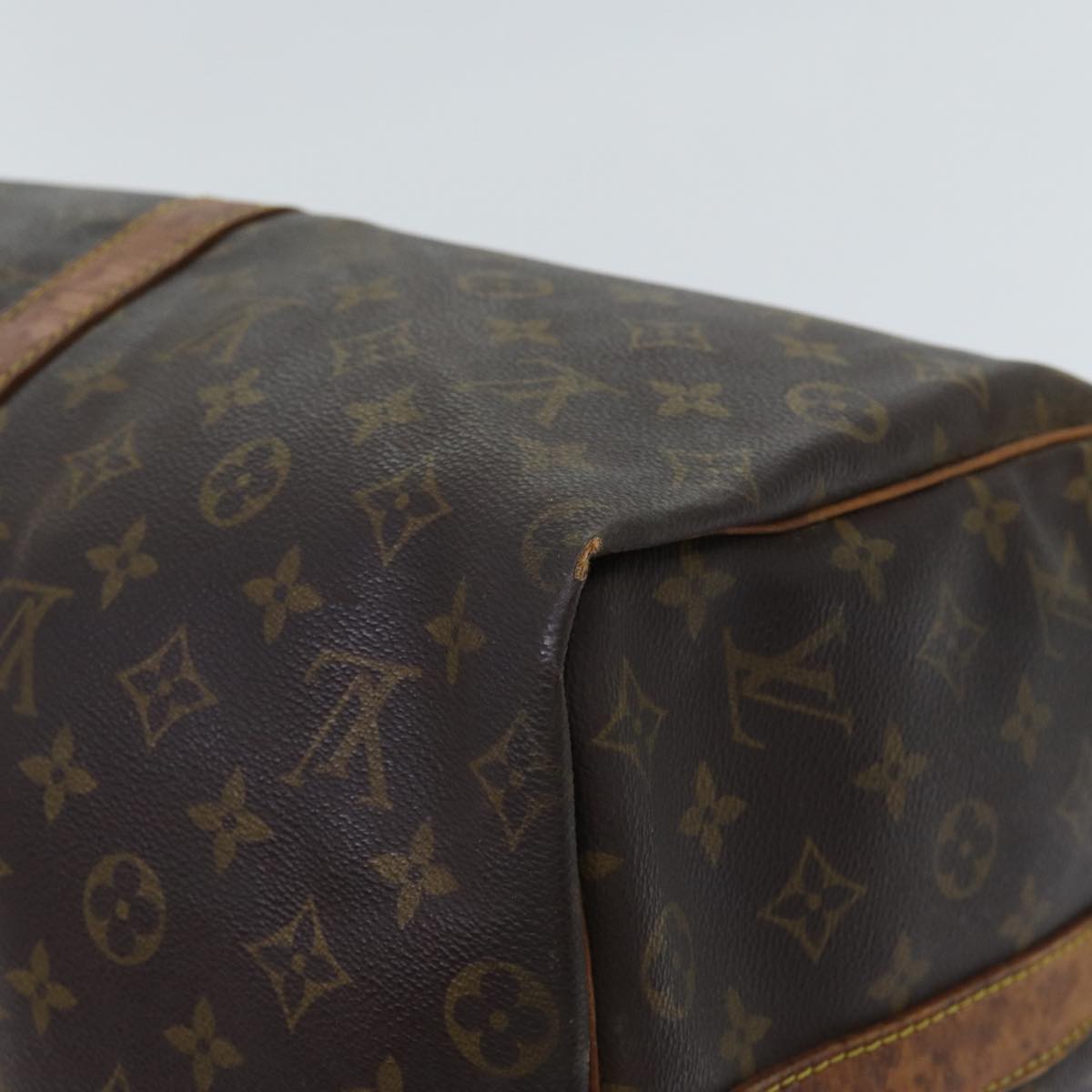 LOUIS VUITTON Monogram Keepall Bandouliere 50 Boston Bag M41416 LV 69916