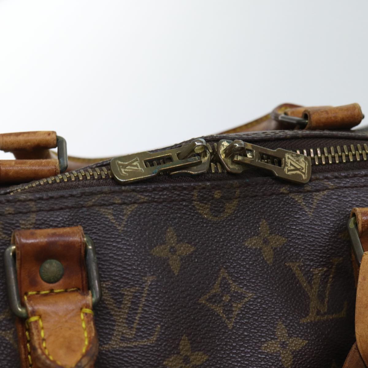 LOUIS VUITTON Monogram Keepall Bandouliere 50 Boston Bag M41416 LV 69916