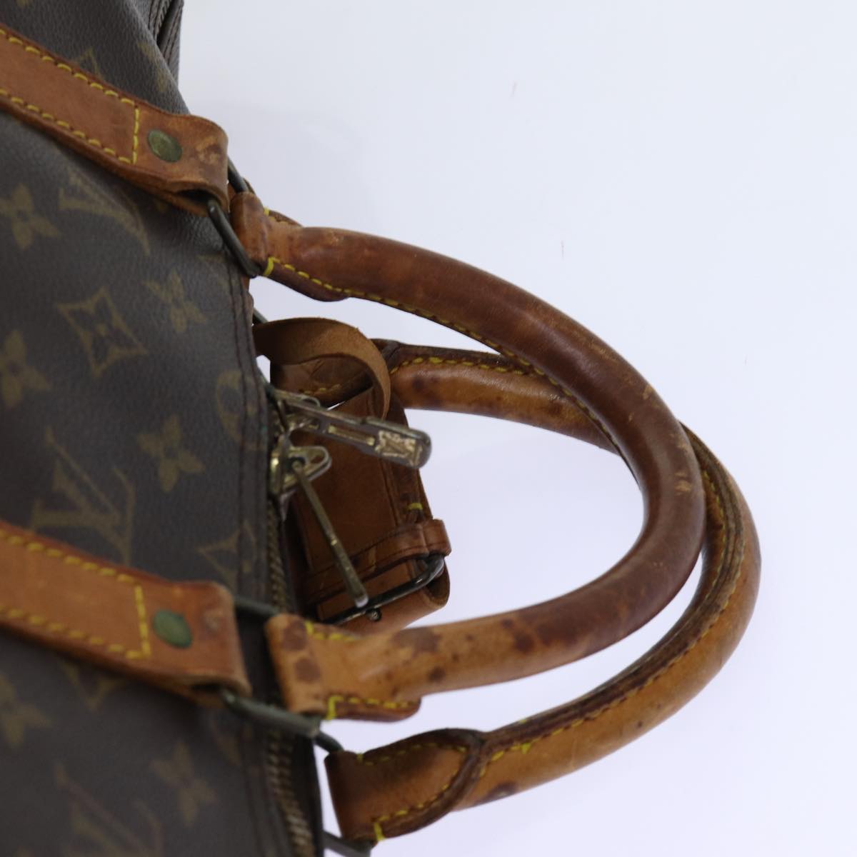 LOUIS VUITTON Monogram Keepall Bandouliere 50 Boston Bag M41416 LV 69916