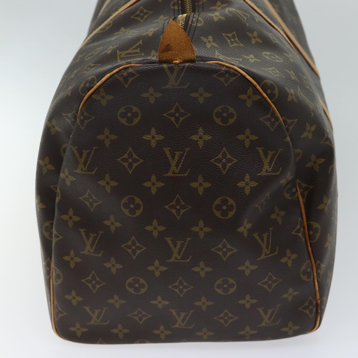LOUIS VUITTON Monogram Keepall 55 Boston Bag M41424 LV 69919